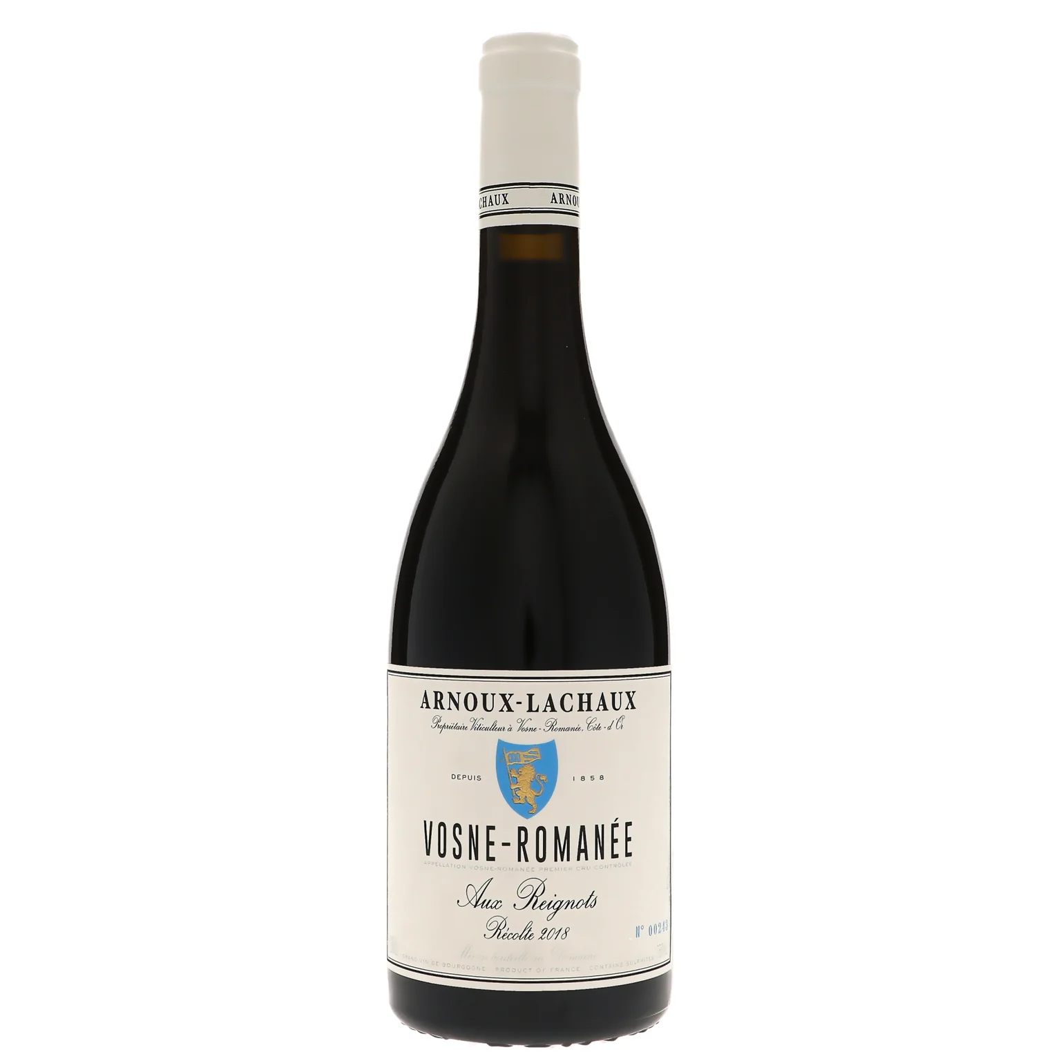 2018 Domaine Arnoux-Lachaux, Vosne-Romanee Premier Cru, Aux Reignots