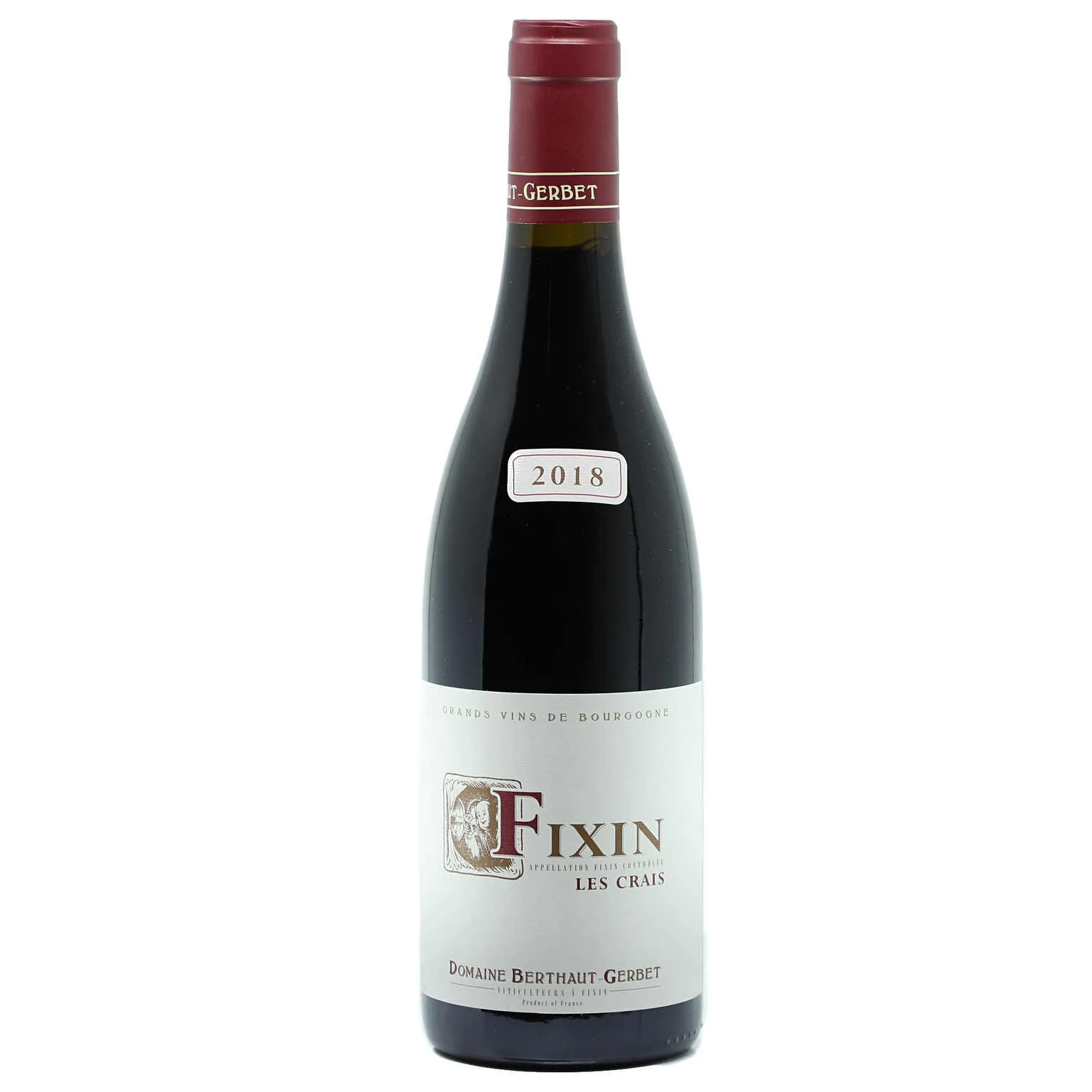 2018 Domaine Berthaut-Gerbet, Fixin, Les Crais