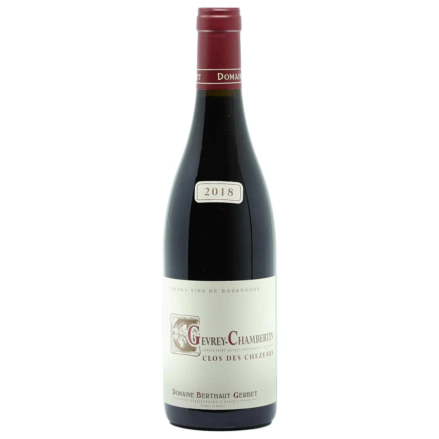 2018 Domaine Berthaut-Gerbet, Gevrey-Chambertin, Clos des Chezeaux
