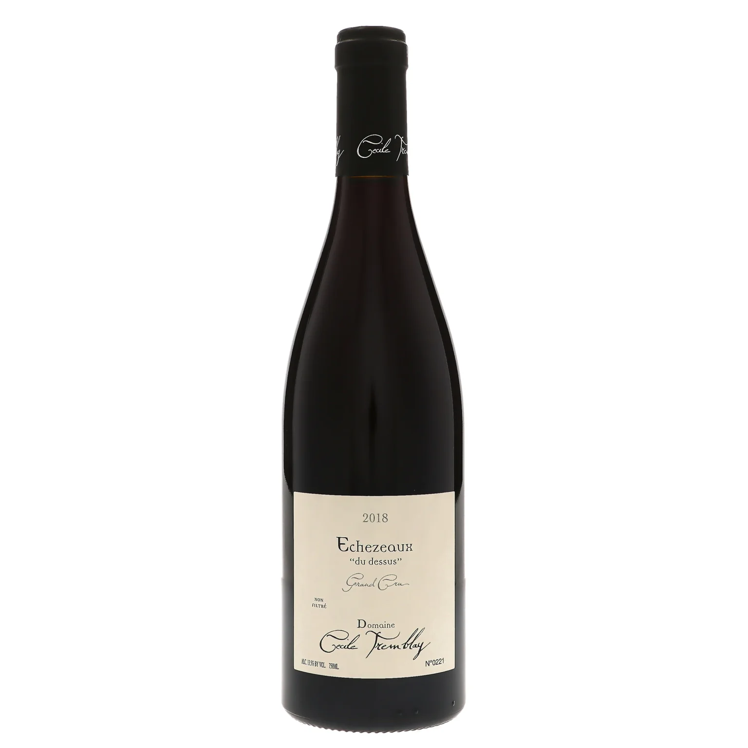 2018 Domaine Cecile Tremblay, Echezeaux Grand Cru, Echezeaux du Dessus