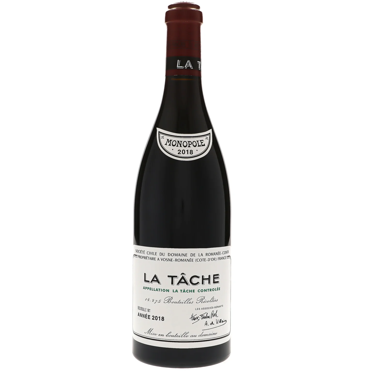 2018 Domaine de la Romanee-Conti, La Tache Grand Cru