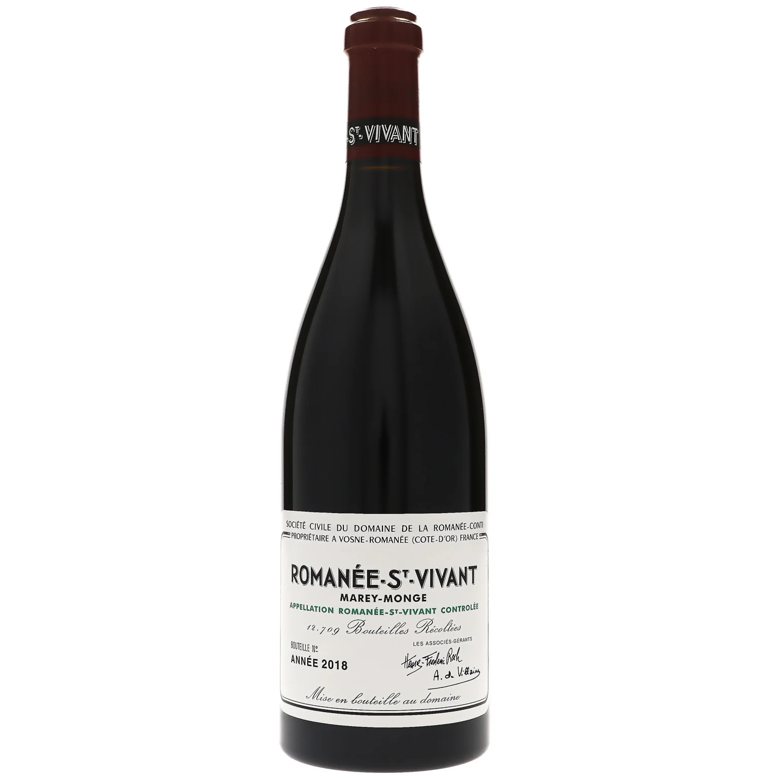 2018 Domaine de la Romanee-Conti, Romanee-Saint-Vivant Grand Cru, Marey-Monge