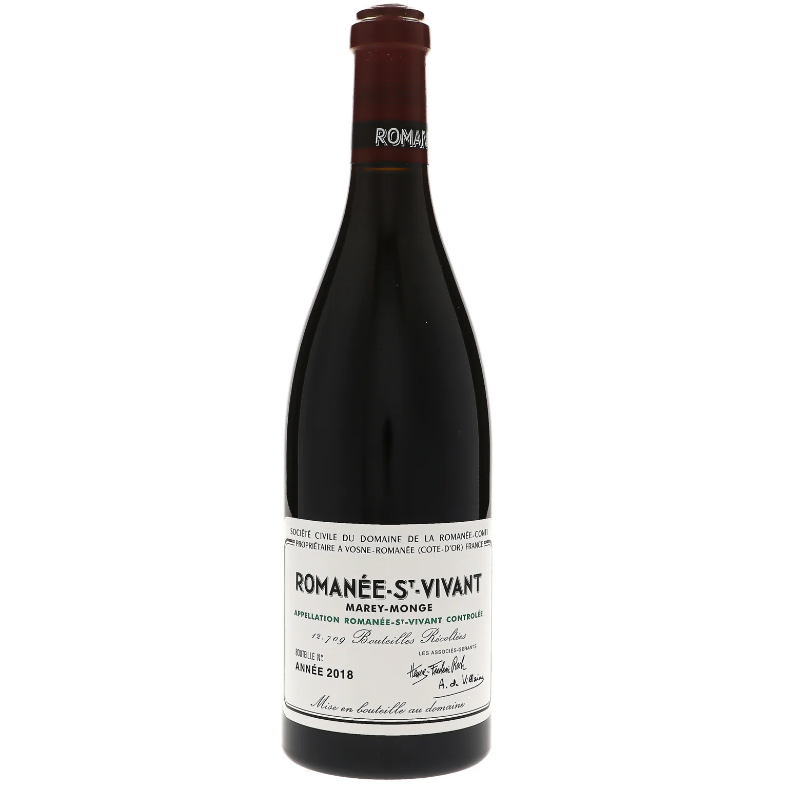2018 Domaine de la Romanee-Conti, Romanee-Saint-Vivant Grand Cru, Marey-Monge