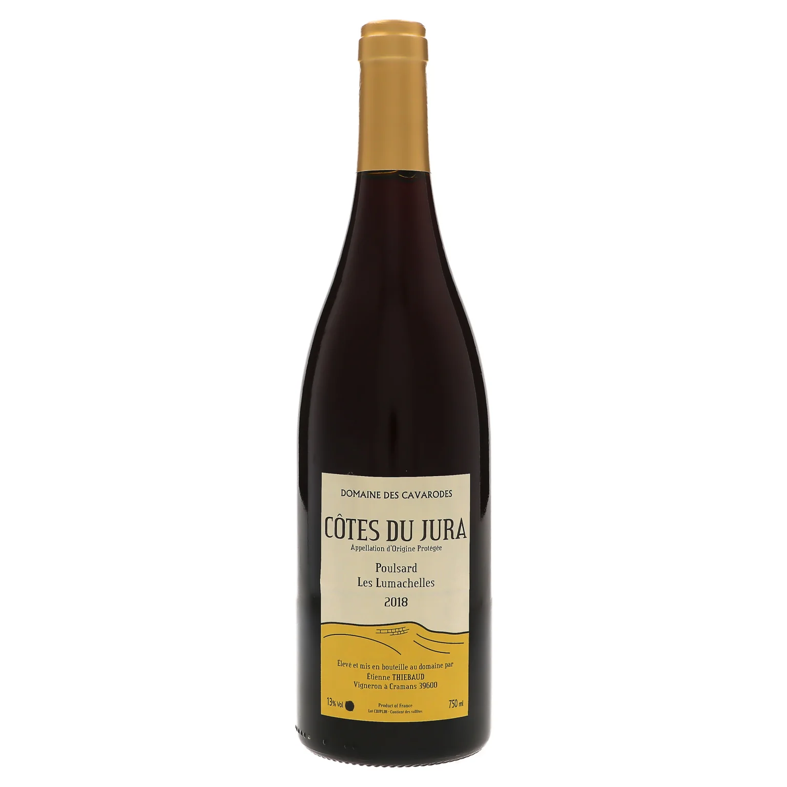2018 Domaine des Cavarodes, Cotes du Jura, Les Lumachelles Poulsard