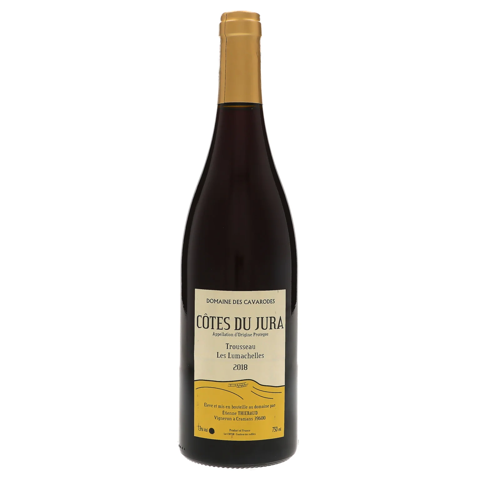 2018 Domaine des Cavarodes, Cotes du Jura, Les Lumachelles Trousseau