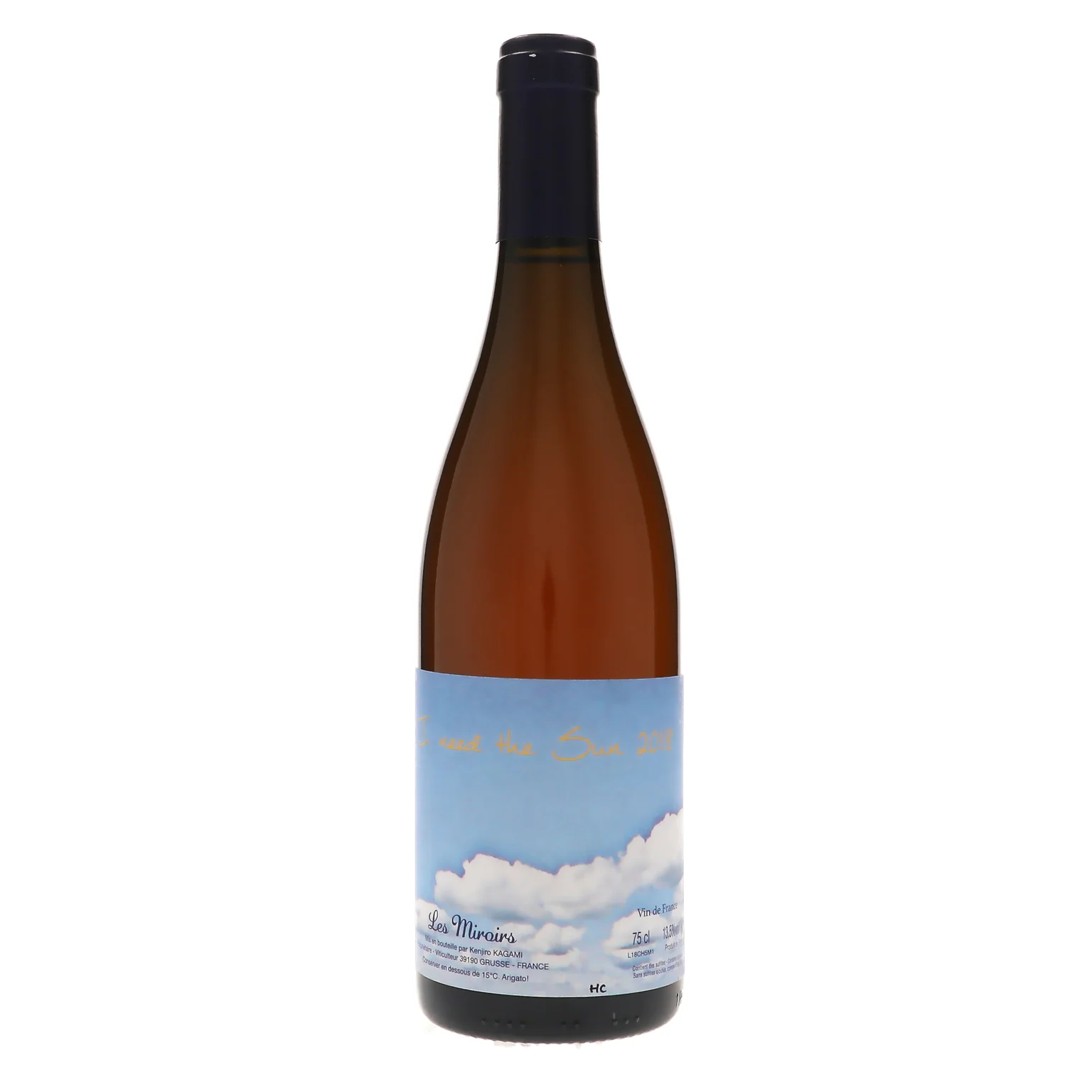 2018 Domaine des Miroirs, I need the Sun, VdF