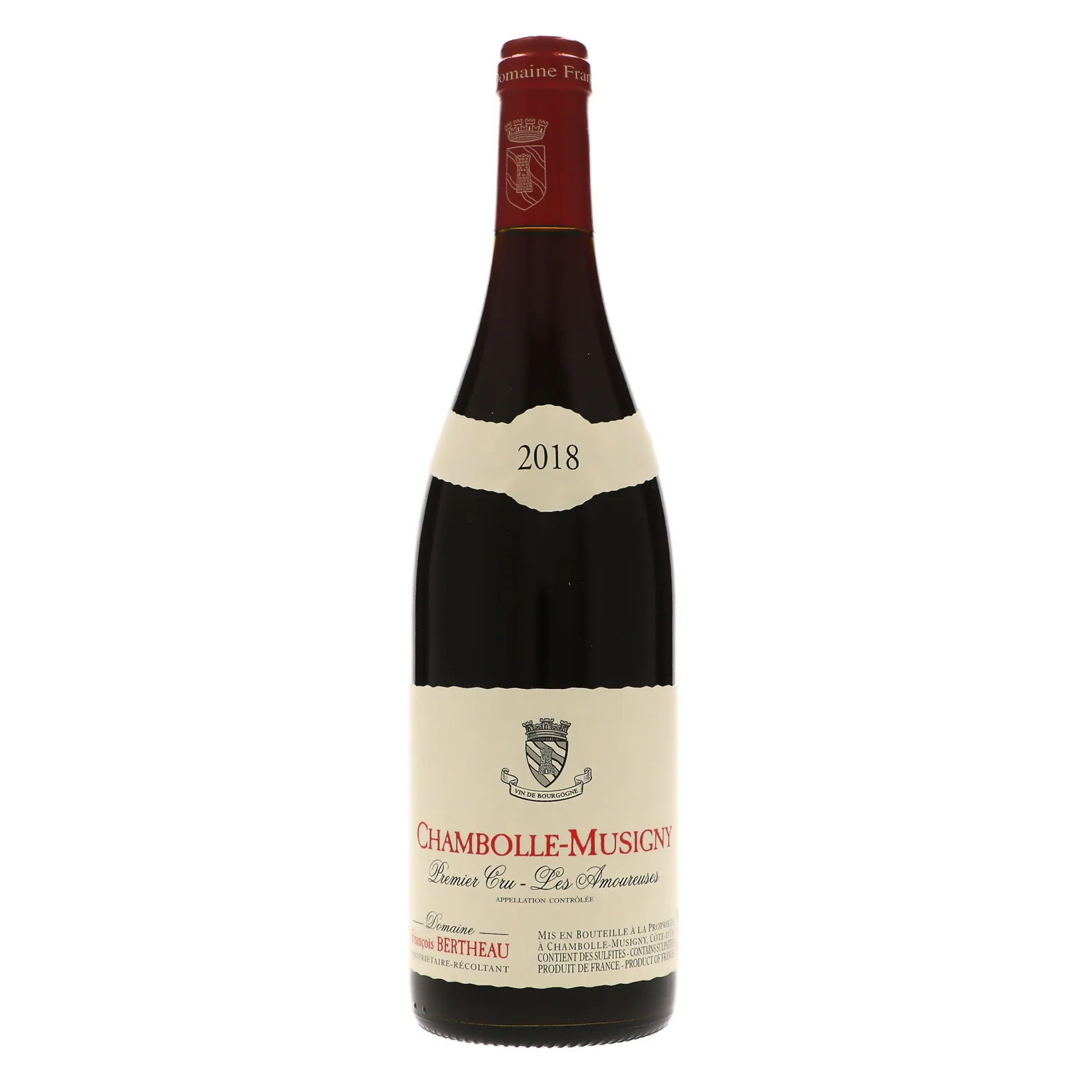 2018 Domaine Francois Bertheau, Chambolle-Musigny Premier Cru, Les Amoureuses