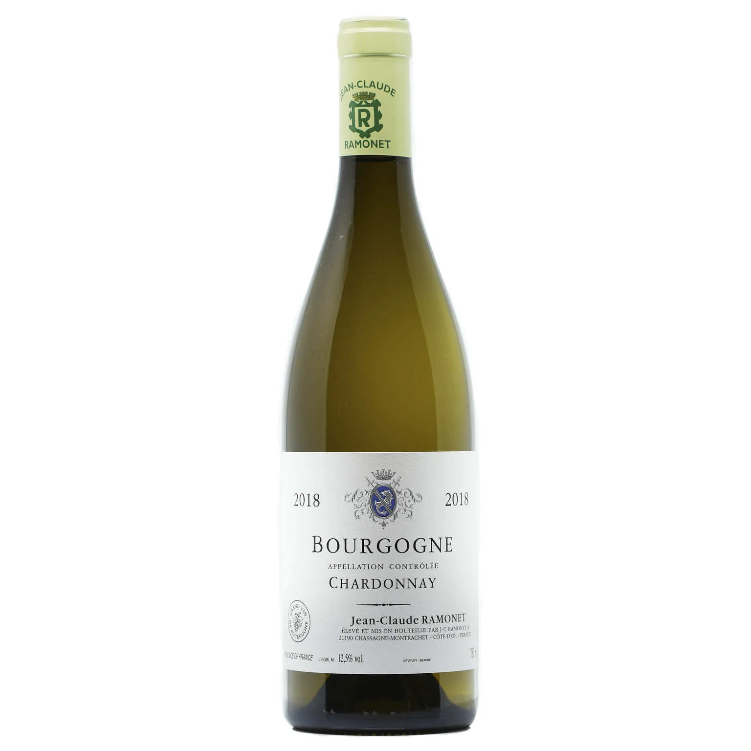 2018 Jean-Claude Ramonet, Bourgogne, Chardonnay