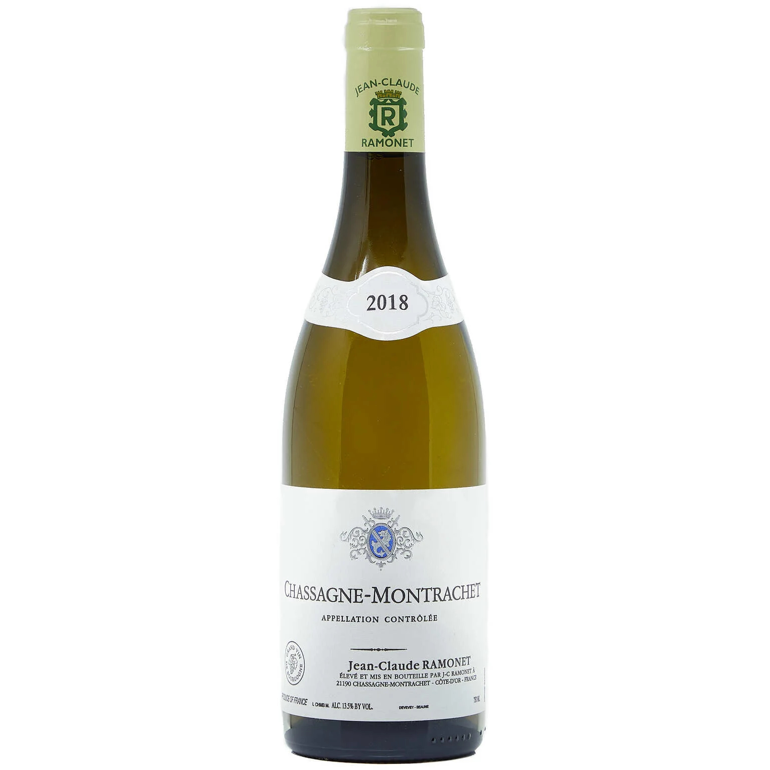 2018 Jean-Claude Ramonet, Chassagne-Montrachet, Blanc