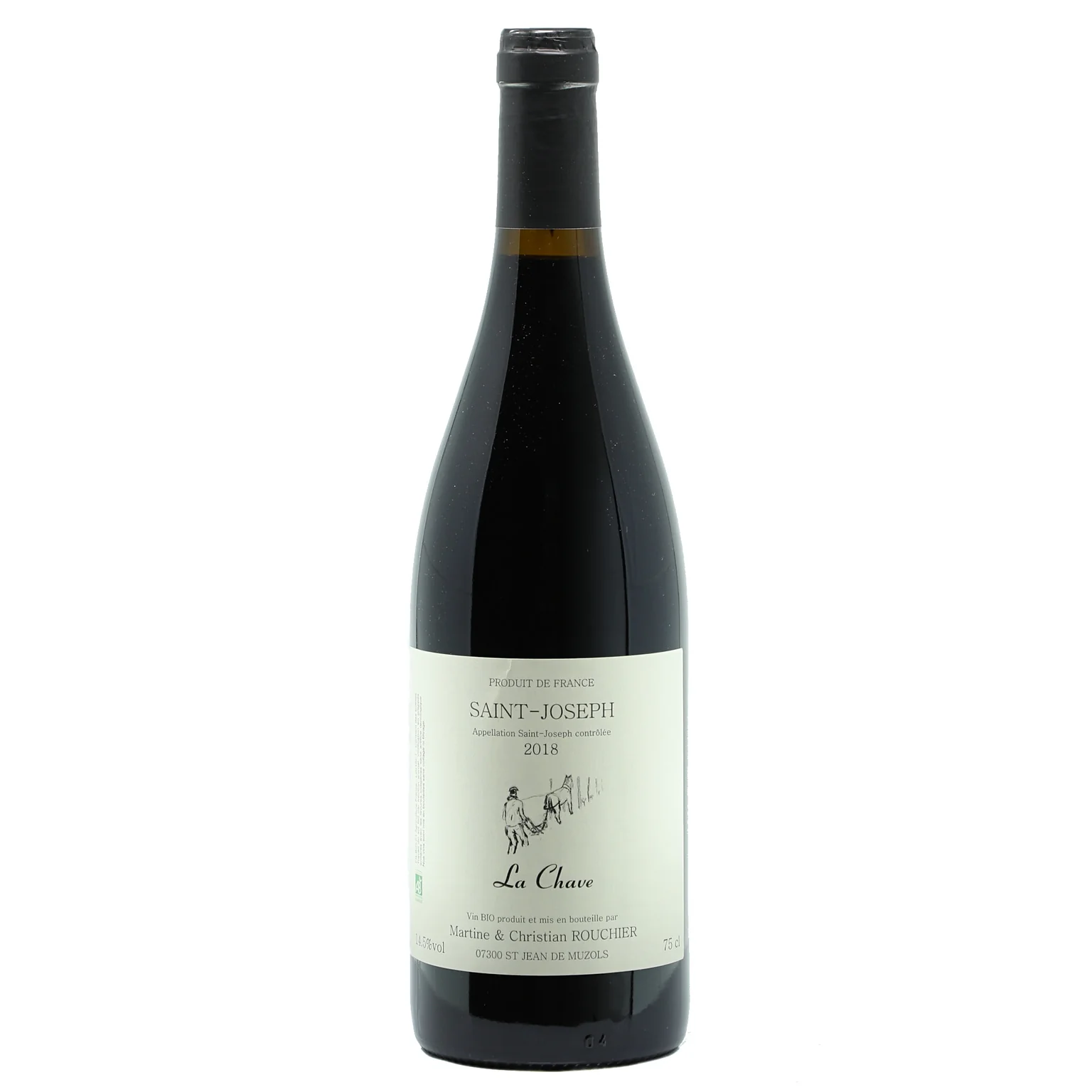 2018 Martine & Christian Rouchier, Saint-Joseph, La Chave