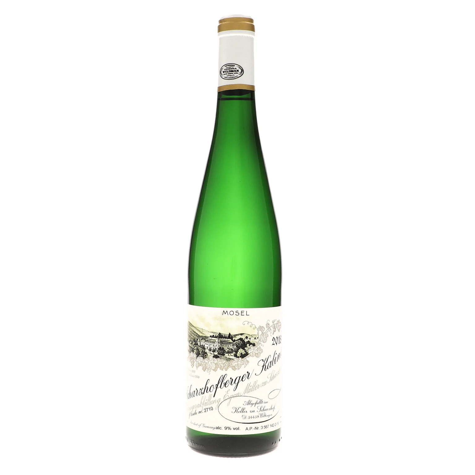 2018 Egon Muller, Scharzhofberger Riesling Kabinett, Mosel