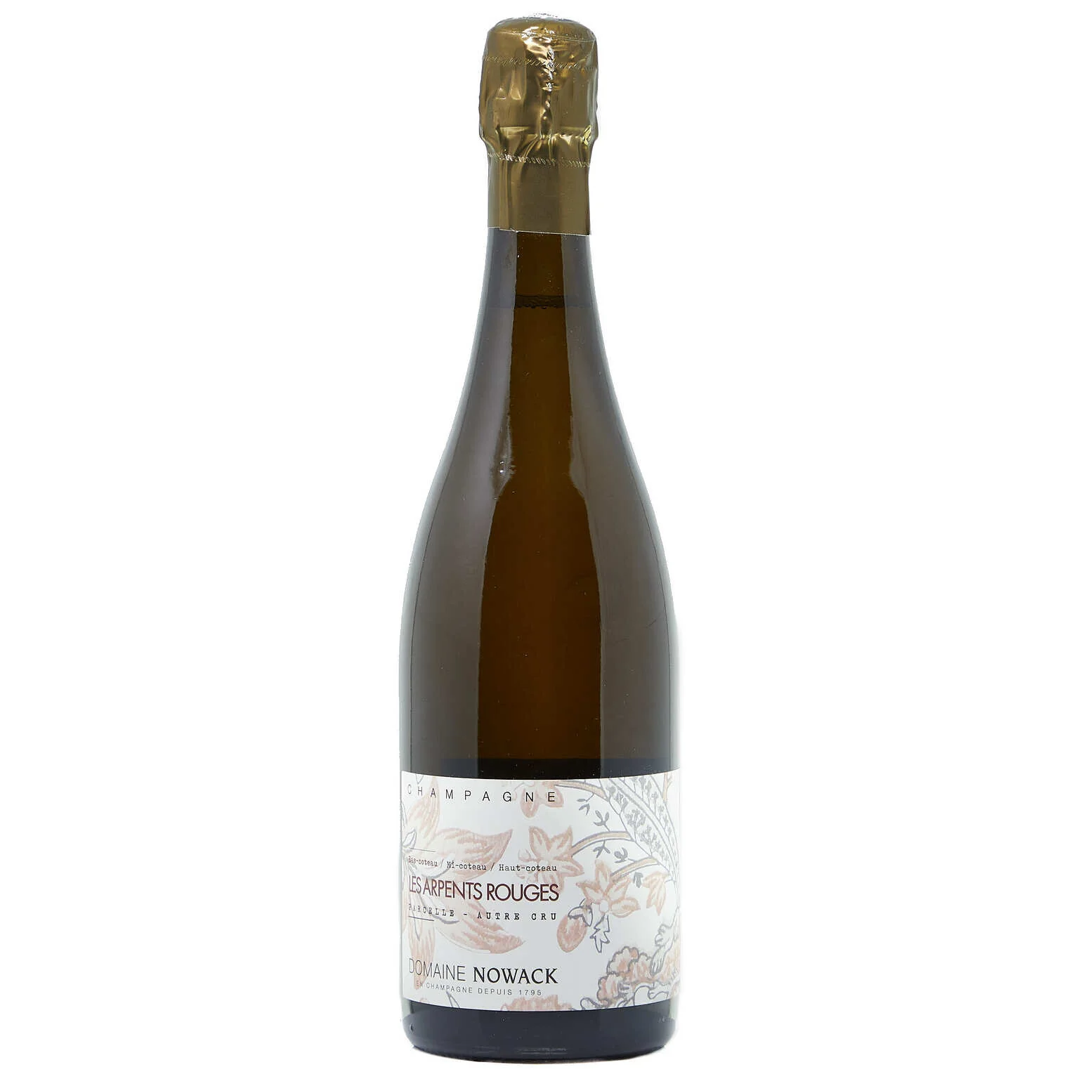 NV Domaine Nowack, Les Arpents Rouges, Champagne {2018 Base}