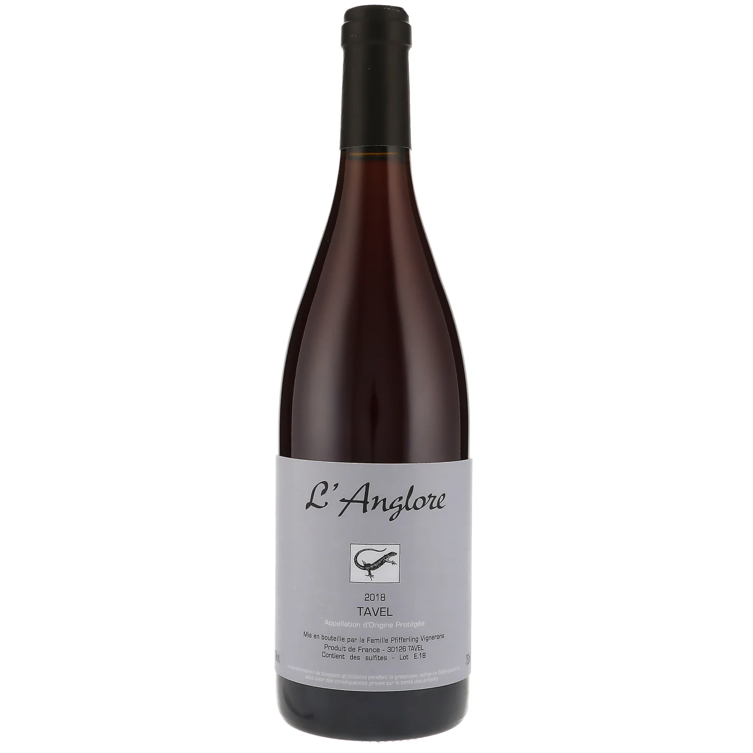 2018 l'Anglore, Tavel, Rose