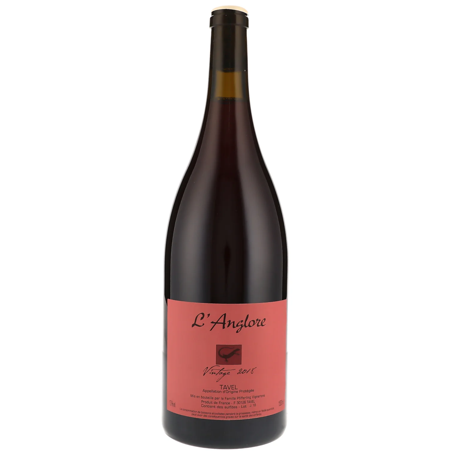 2018 l'Anglore, Tavel, Vintage 1.5L