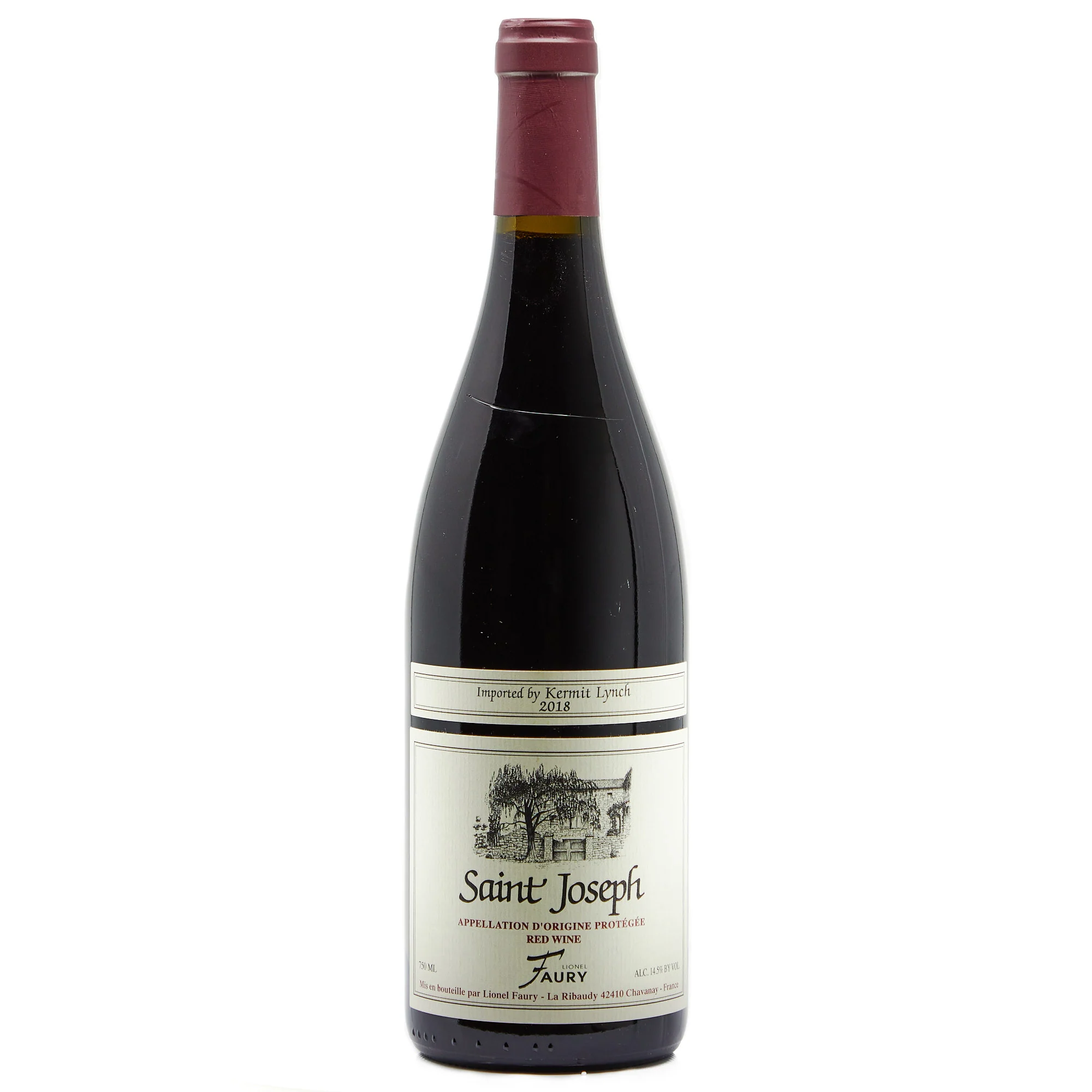 2018 Faury, Saint-Joseph, Rouge
