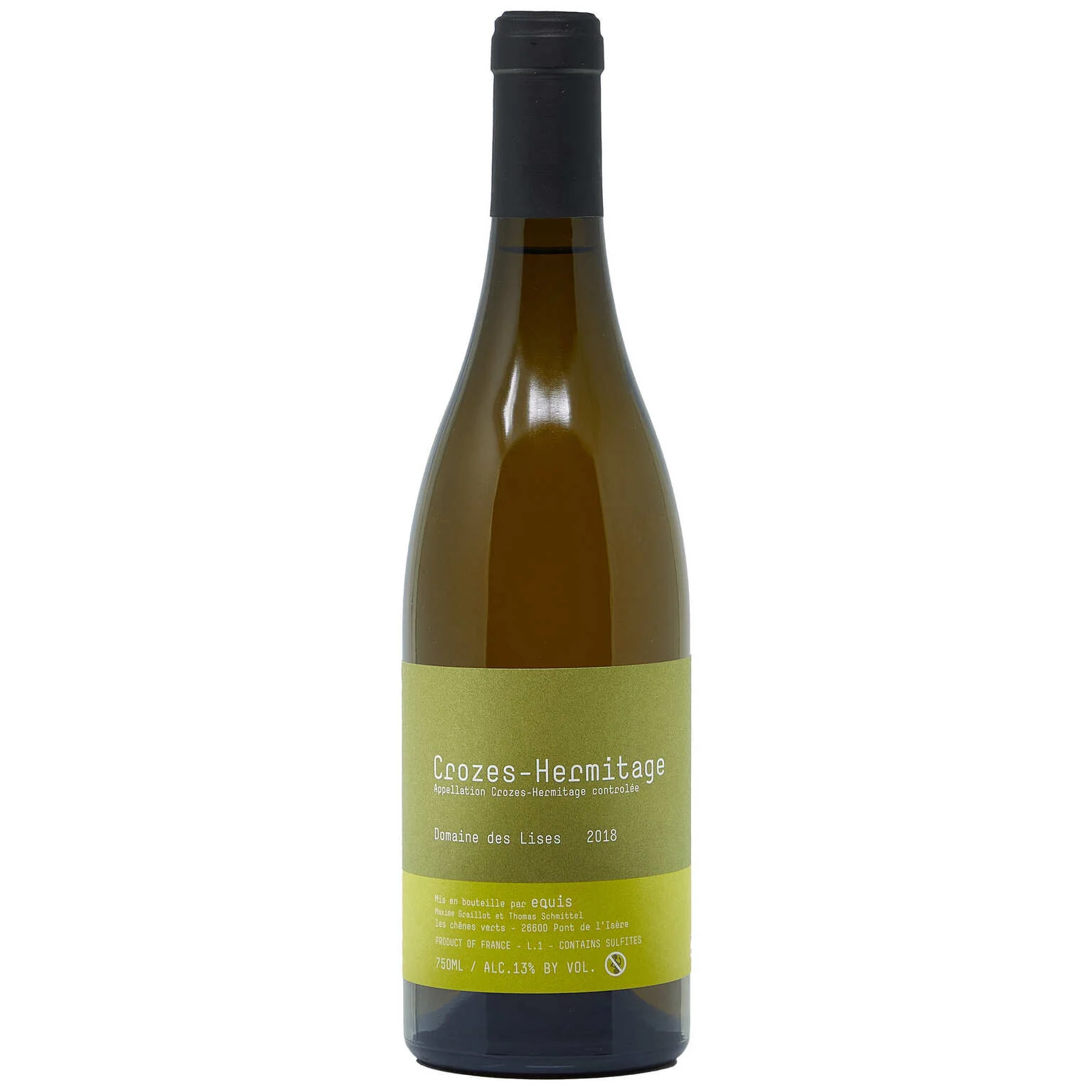 2018 Maxime Graillot, Crozes-Hermitage, Equis Domaine Des Lises Blanc