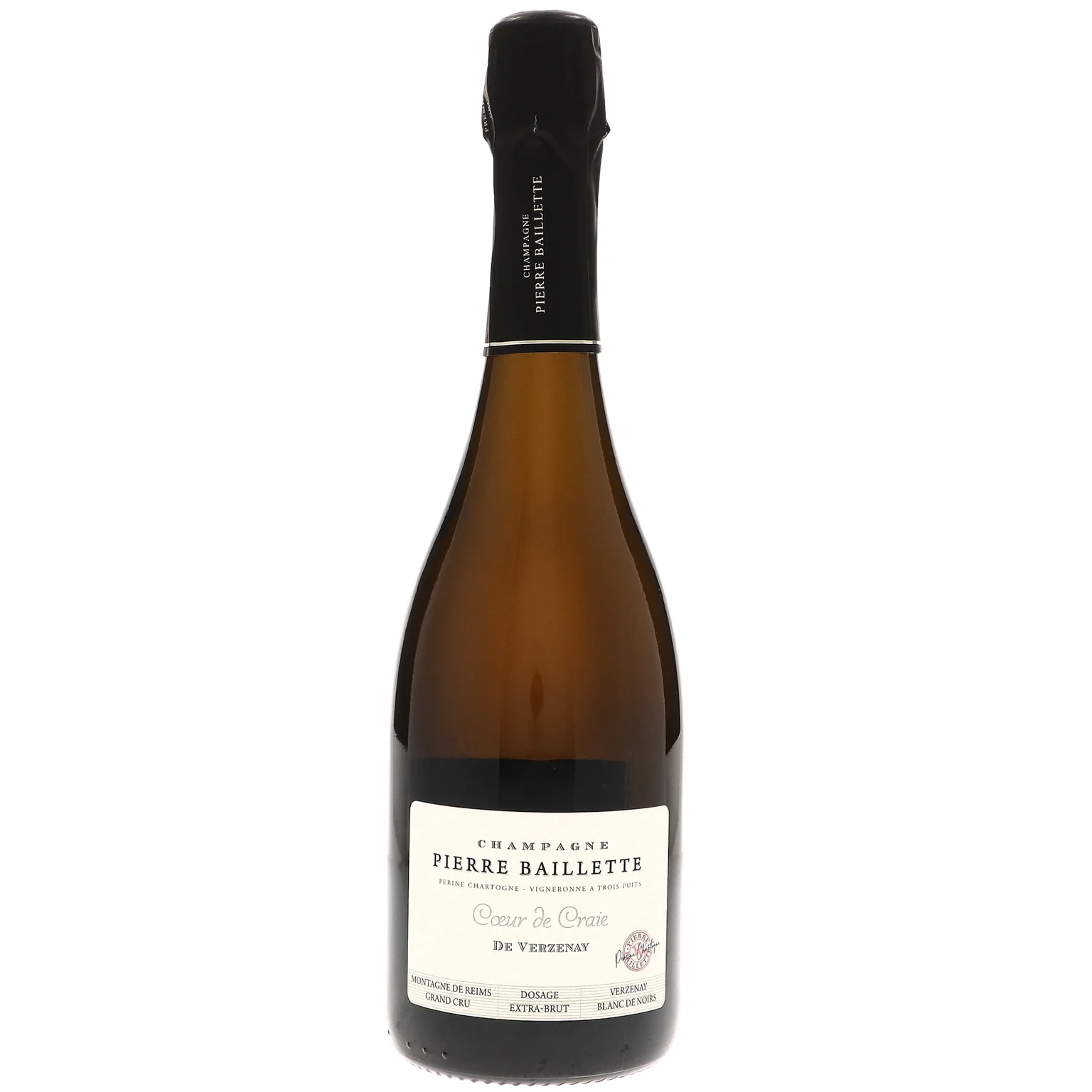 2018 Pierre Baillette, Coeur de Craie Grand Cru, Verzenay