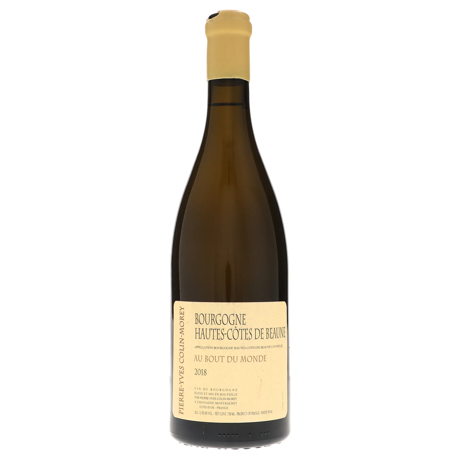 2018 Pierre-Yves Colin-Morey, Bourgogne, Hautes Cotes de Beaune Au Bout du Monde