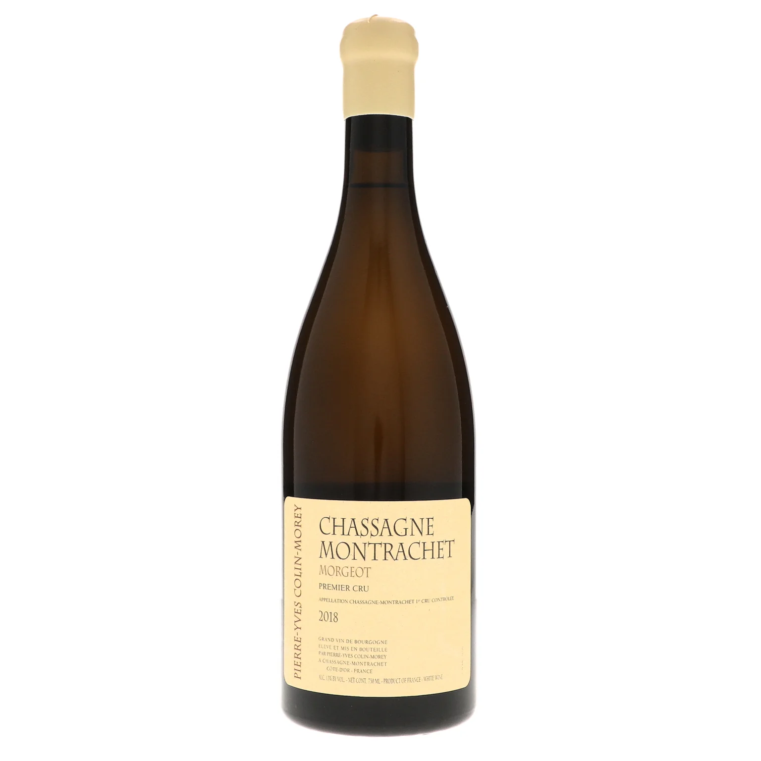 2018 Pierre-Yves Colin-Morey, Chassagne-Montrachet Premier Cru, Morgeot Blanc