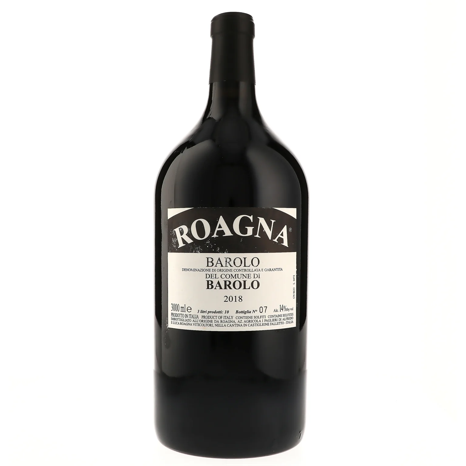 2018 Roagna, Barolo, Comune di Barolo 3L