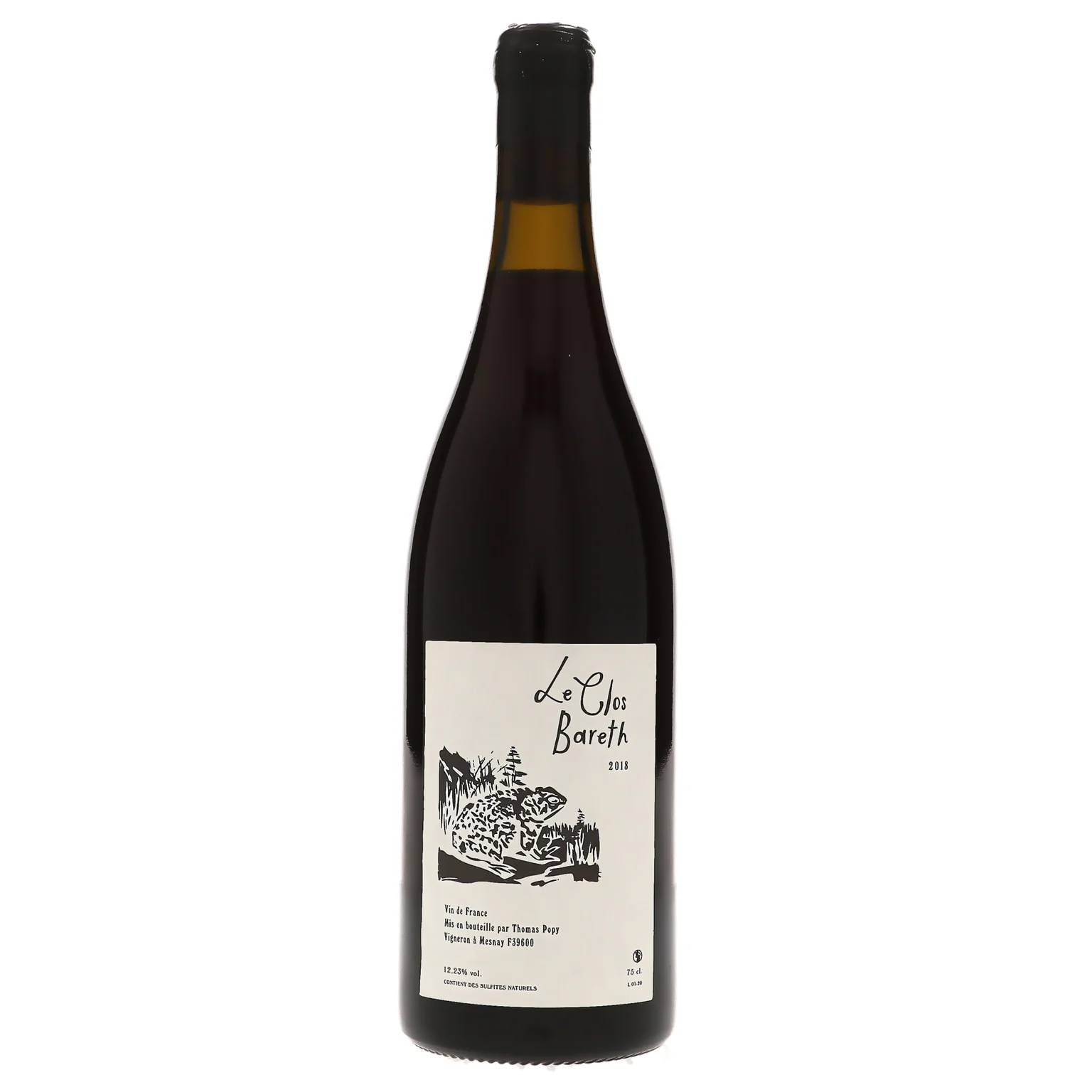 2018 Thomas Popy, Le Clos Bareth, VdF