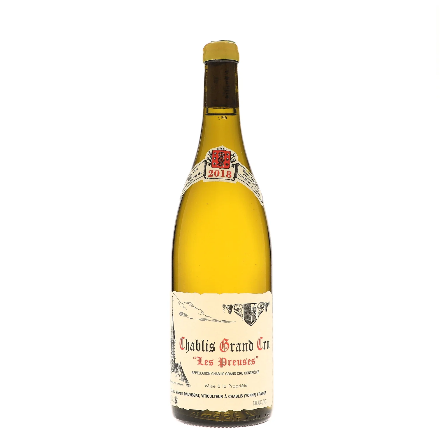 2018 Vincent Dauvissat, Chablis Grand Cru, Preuses