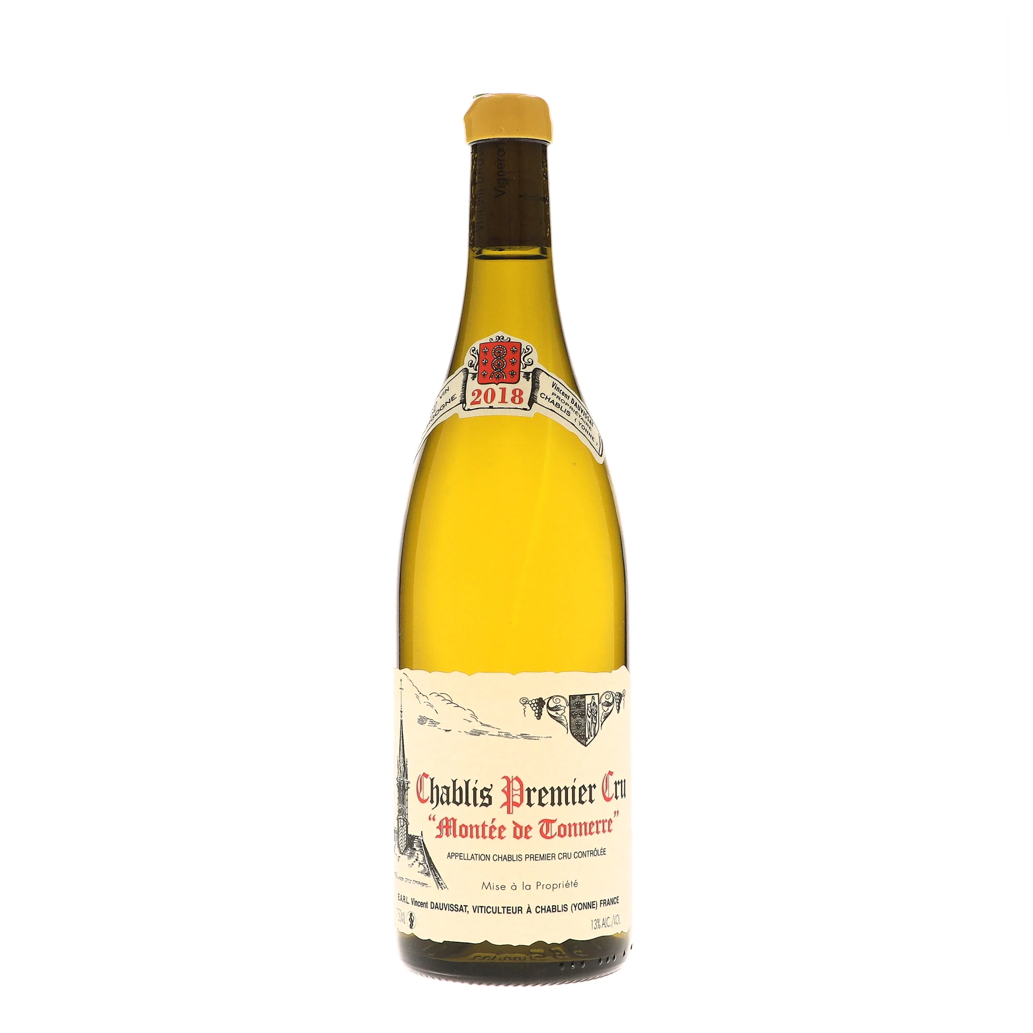 2018 Vincent Dauvissat, Chablis Premier Cru, Montee de Tonnerre