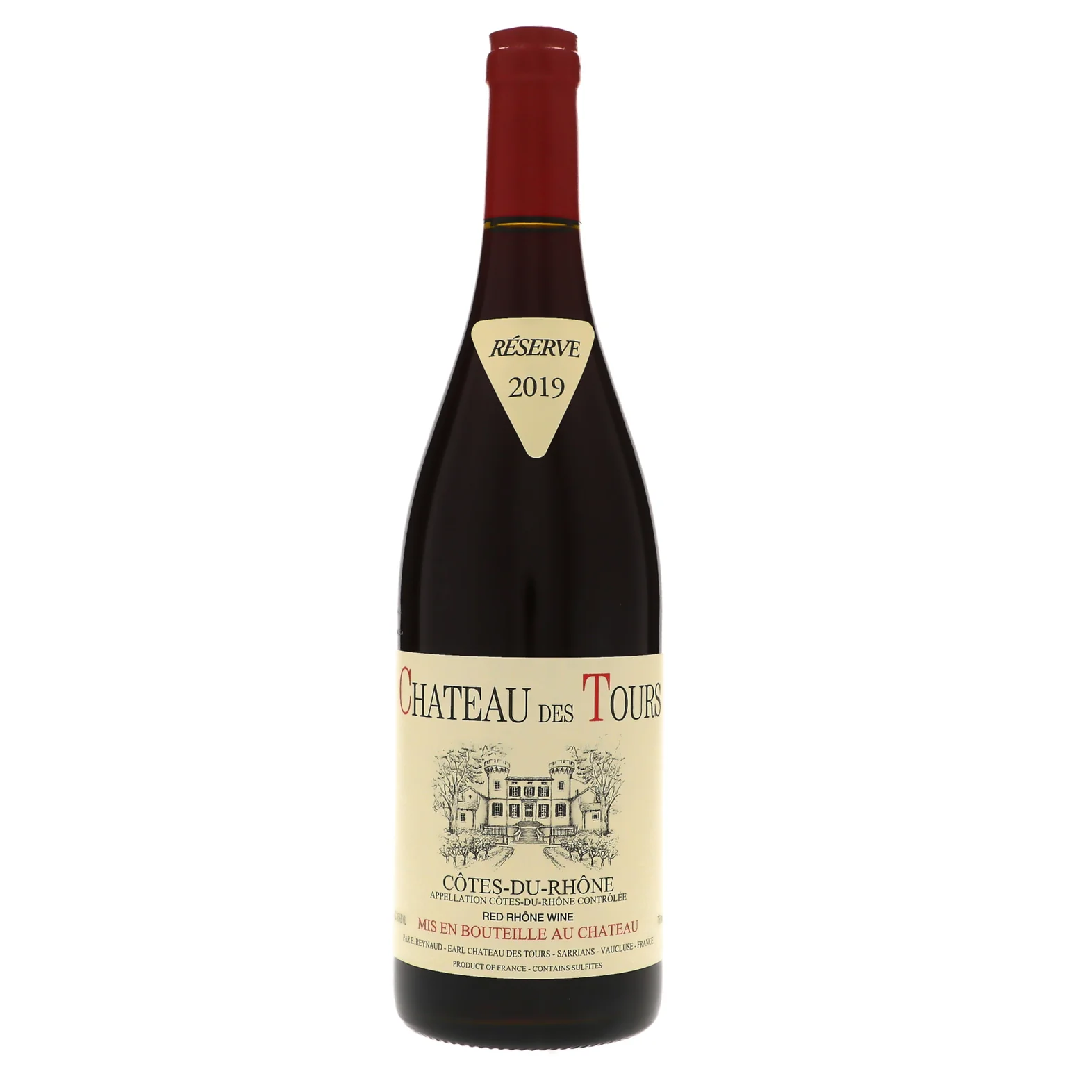 2019 Chateau des Tours, Cotes du Rhone, Rouge