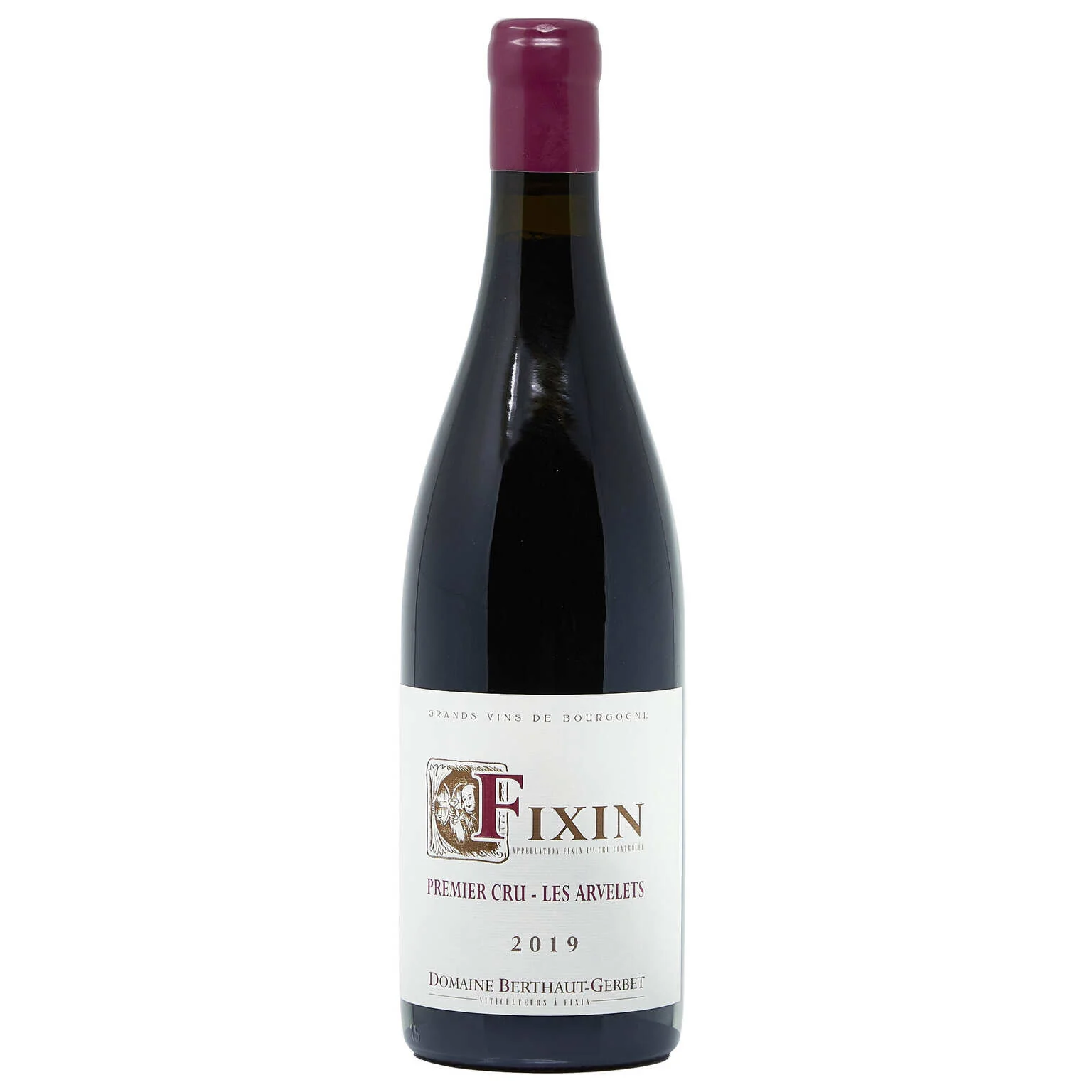 2019 Domaine Berthaut-Gerbet, Fixin Premier Cru, Arvelets