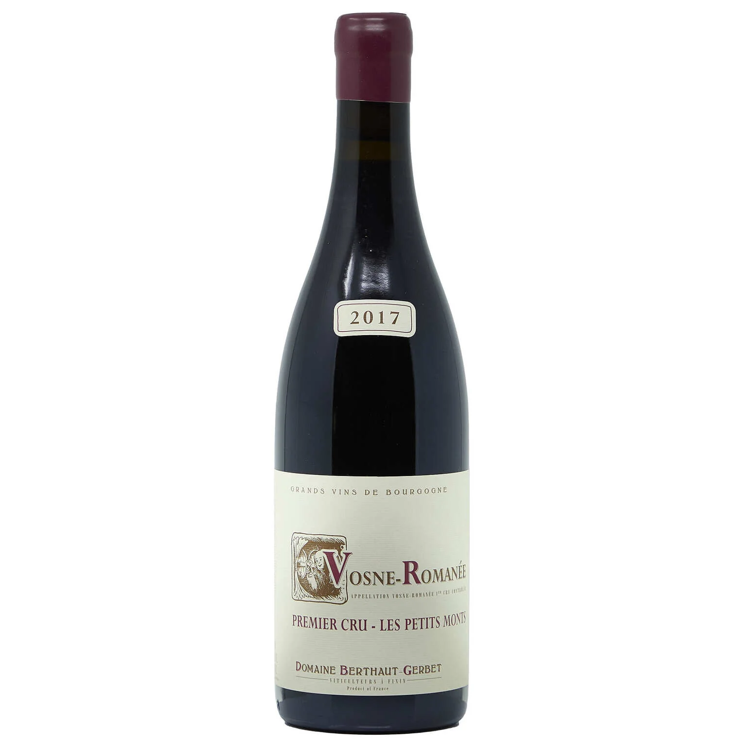 2019 Domaine Berthaut-Gerbet, Vosne-Romanee Premier Cru, Les Petits Monts