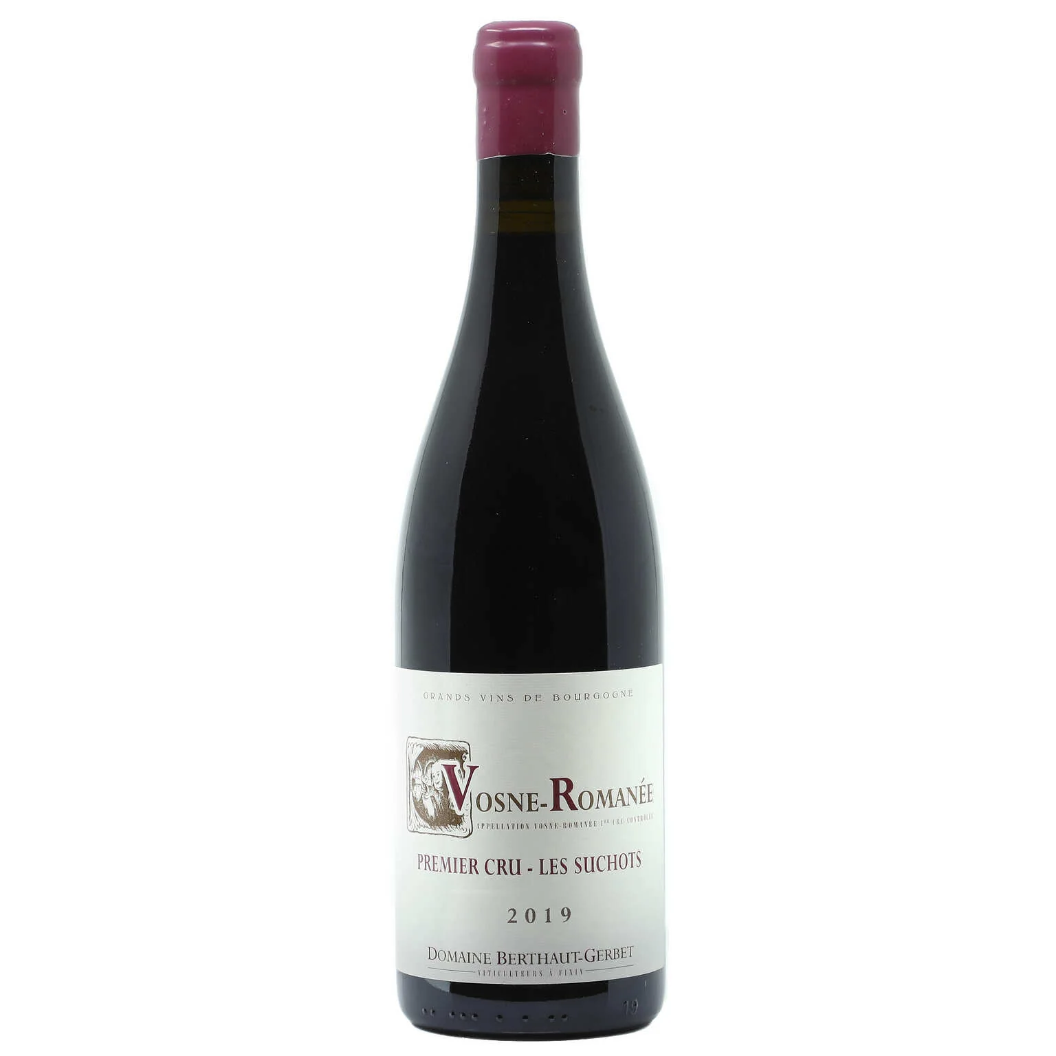 2019 Domaine Berthaut-Gerbet, Vosne-Romanee Premier Cru, Les Suchots
