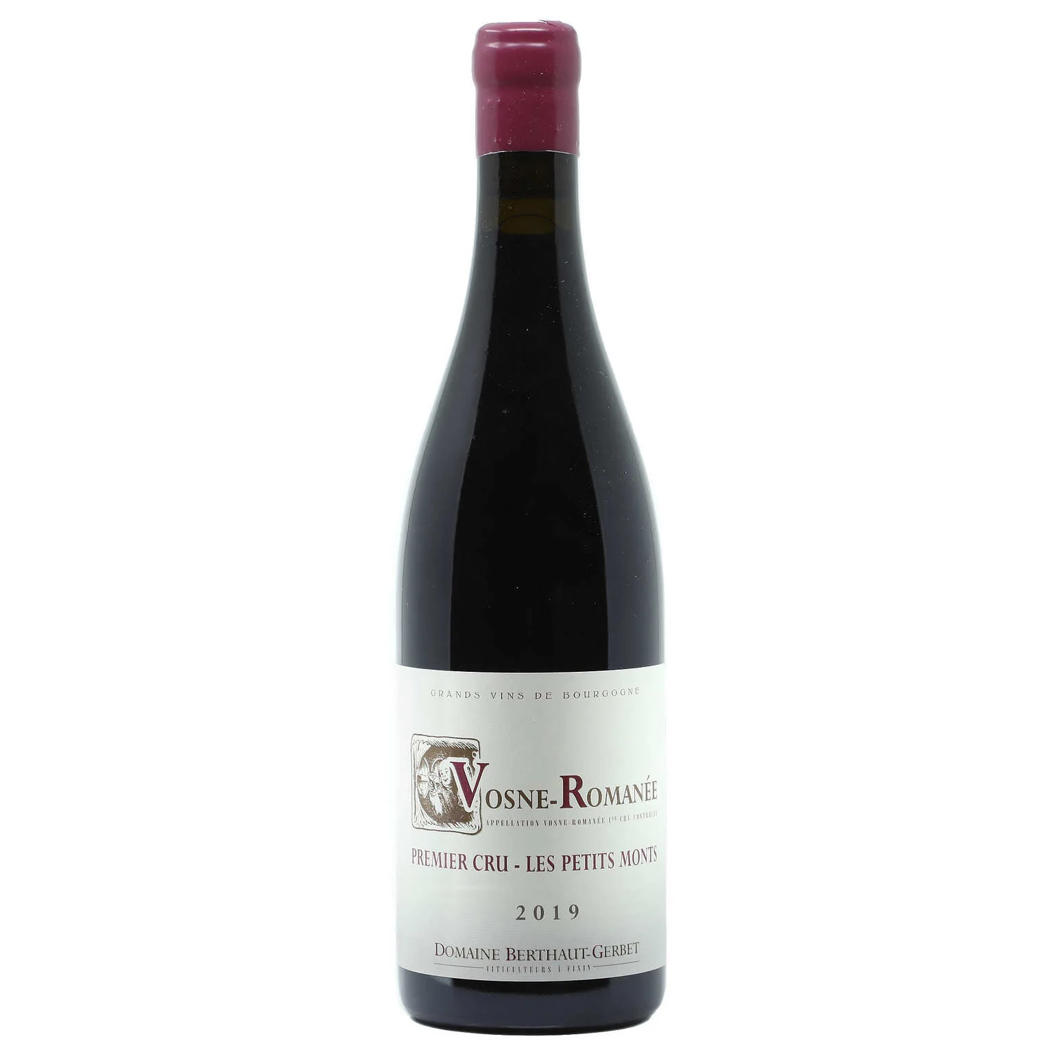 2019 Domaine Berthaut-Gerbet, Vosne-Romanee Premier Cru, Les Petits Monts