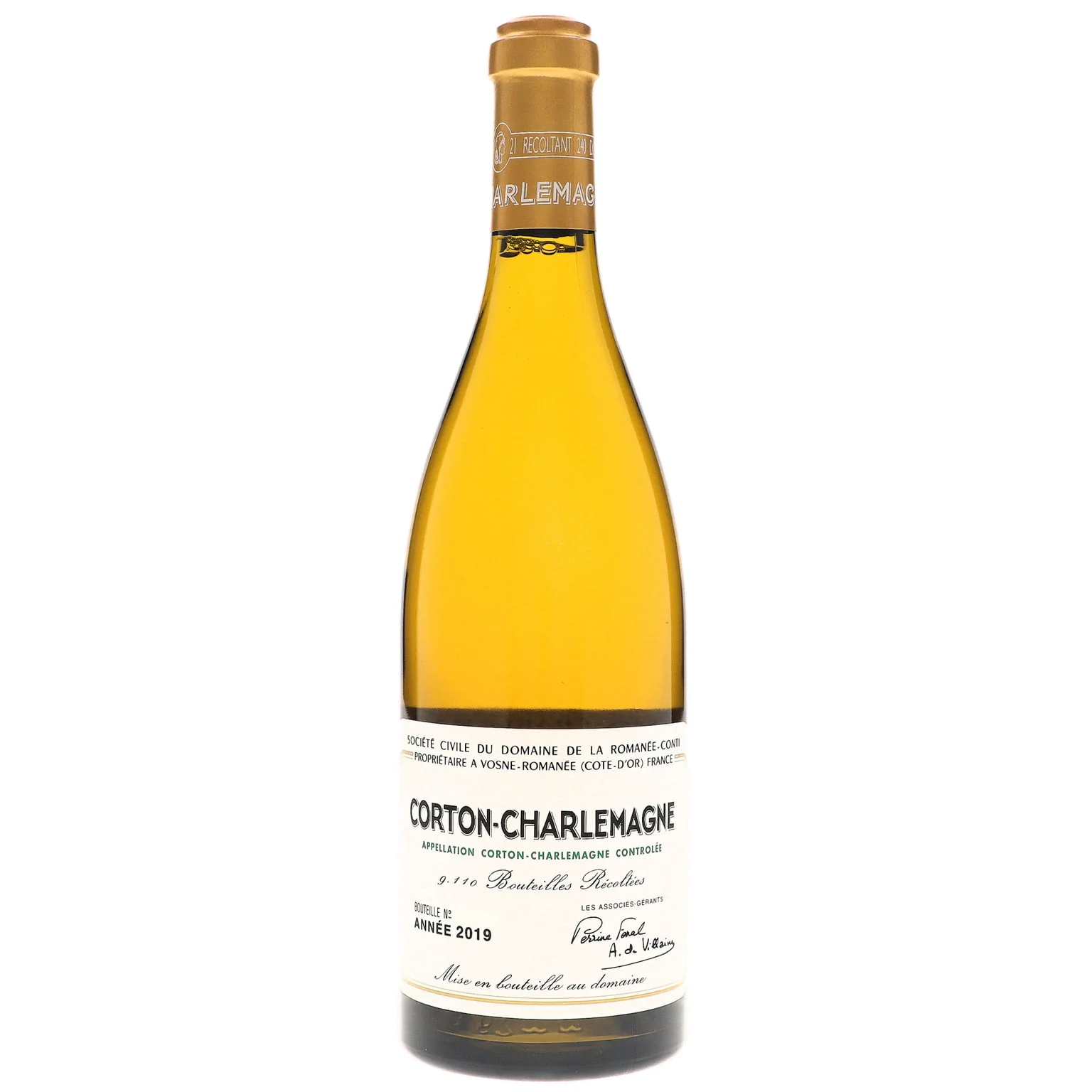 2019 Domaine de la Romanee-Conti, Corton-Charlemagne Grand Cru