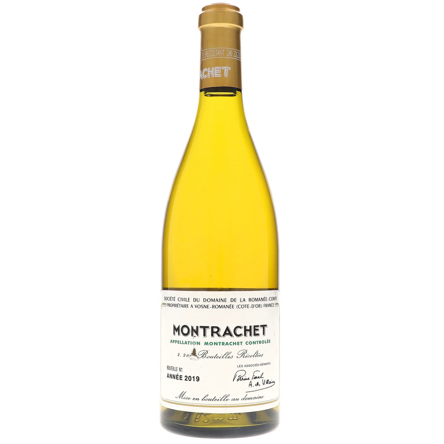2019 Domaine de la Romanee-Conti, Montrachet Grand Cru
