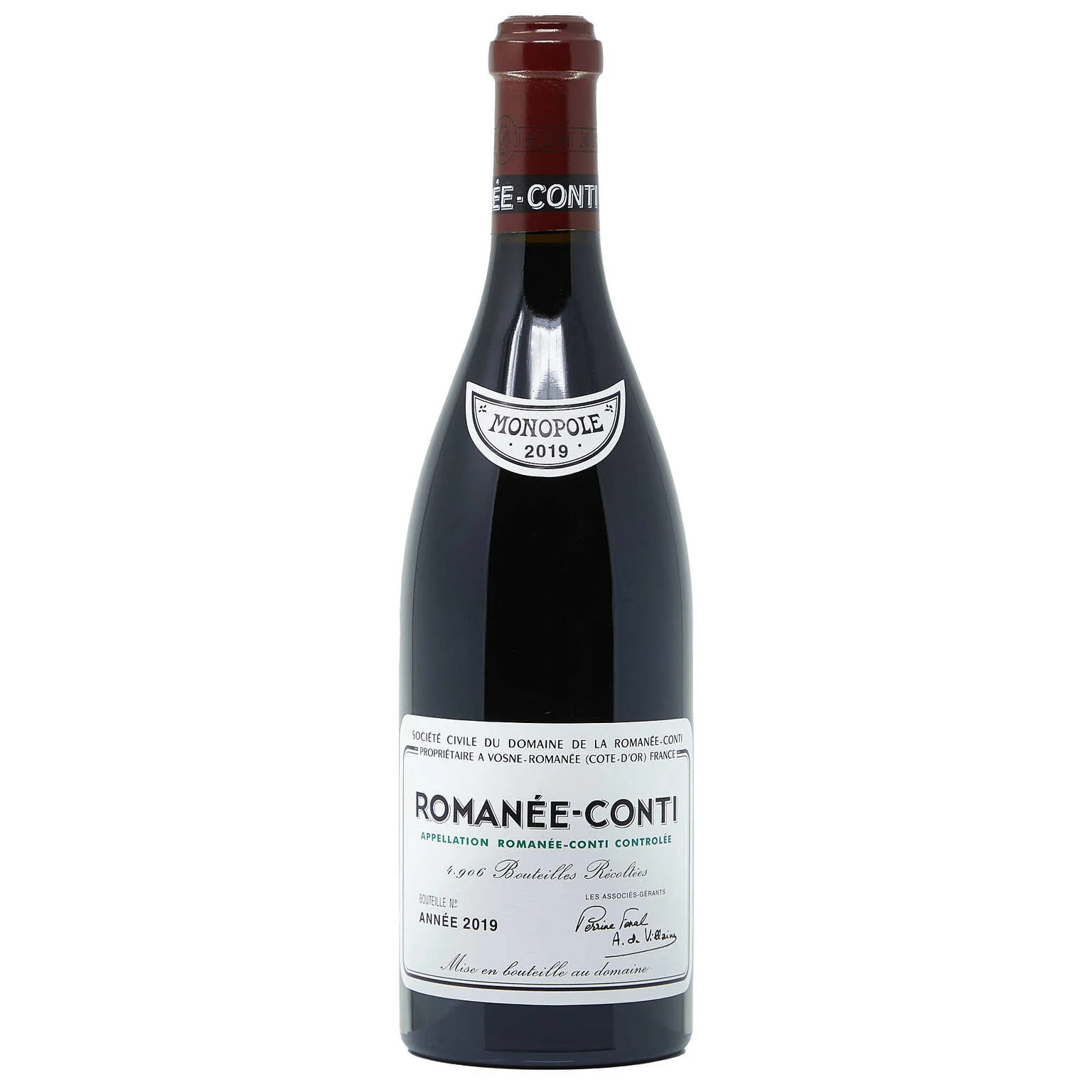 2019 Domaine de la Romanee-Conti, Romanee-Conti Grand Cru