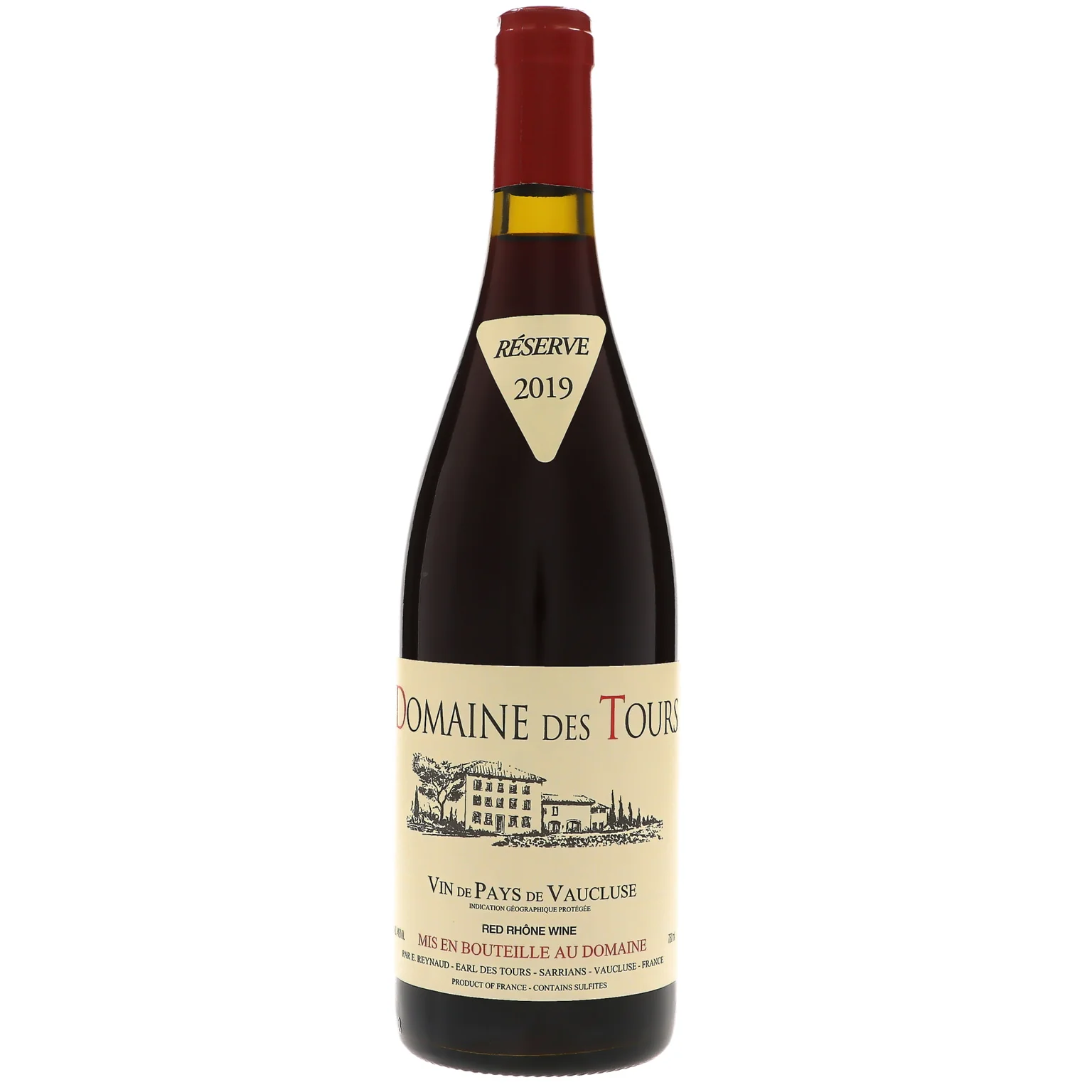 2019 Domaine des Tours, Rouge, Vaucluse