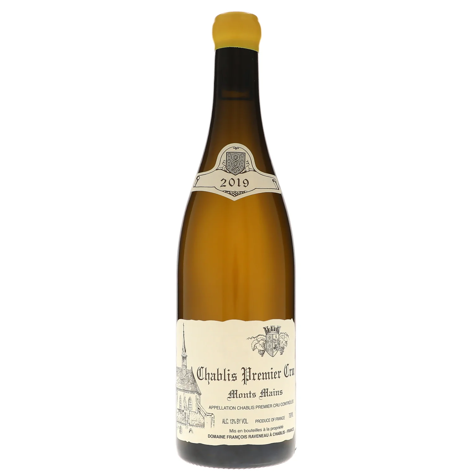 2019 Domaine Francois Raveneau, Chablis Premier Cru, Montmains