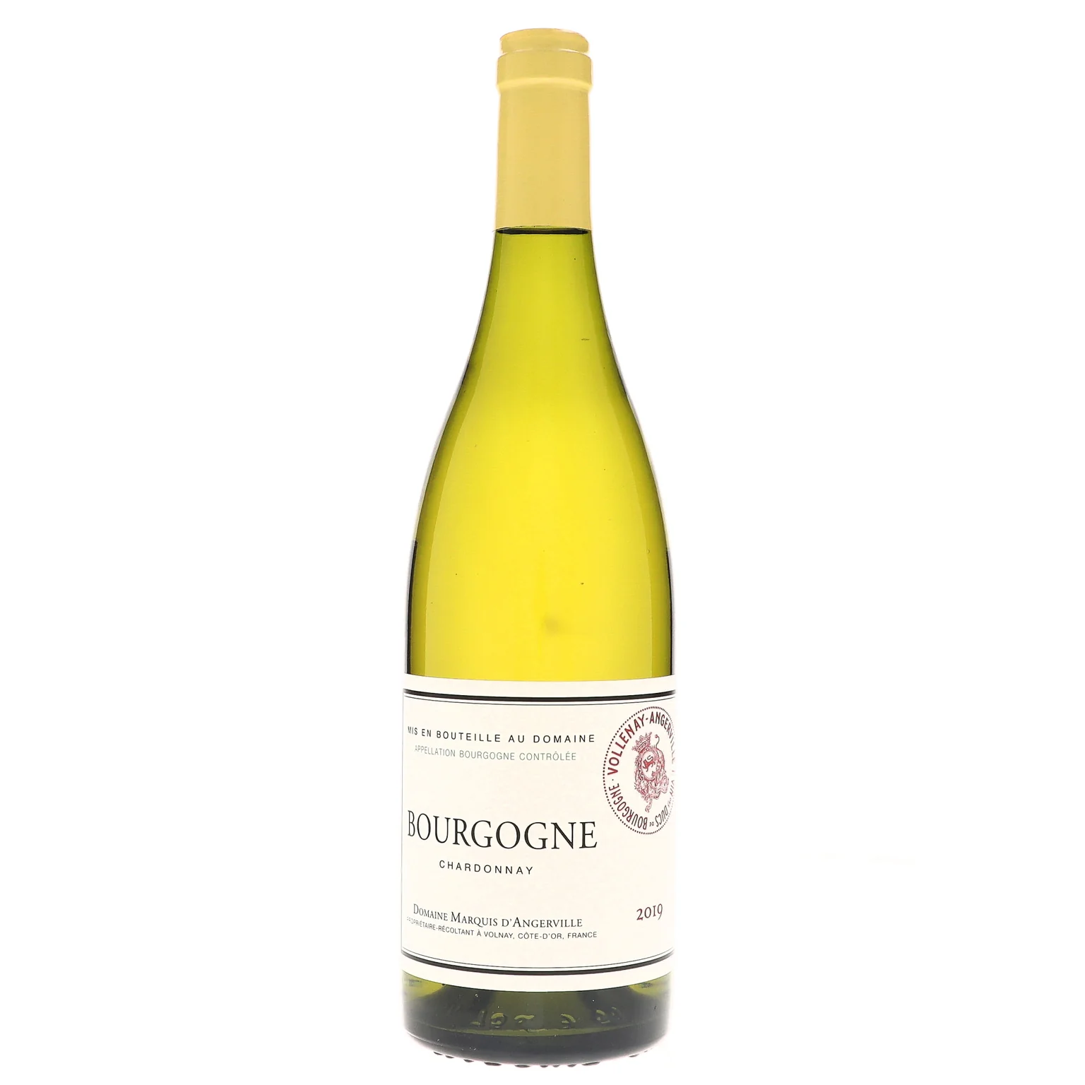 2019 Domaine Marquis d'Angerville, Bourgogne, Chardonnay