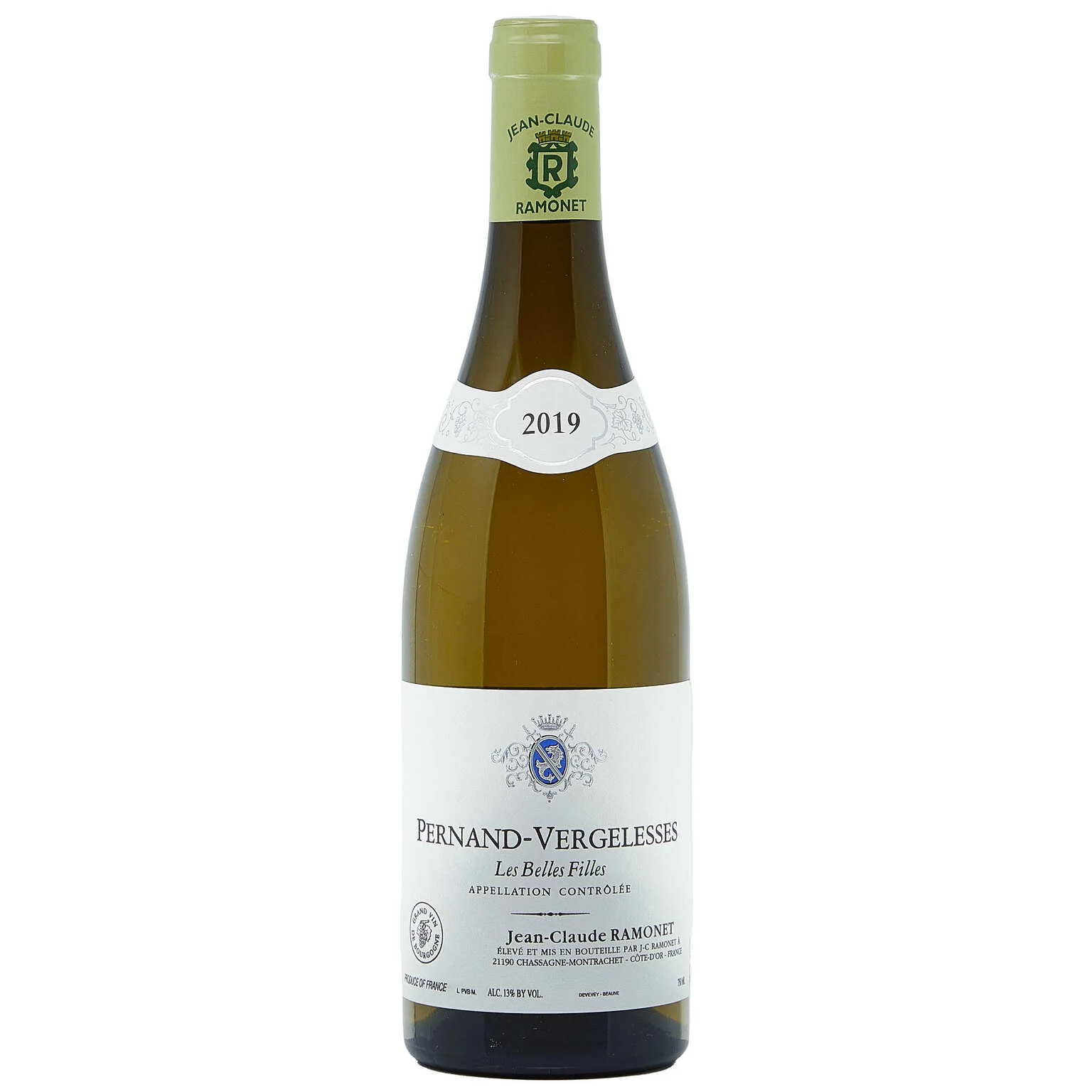 2019 Jean-Claude Ramonet, Pernand-Vergelesses, Les Belles Filles Blanc