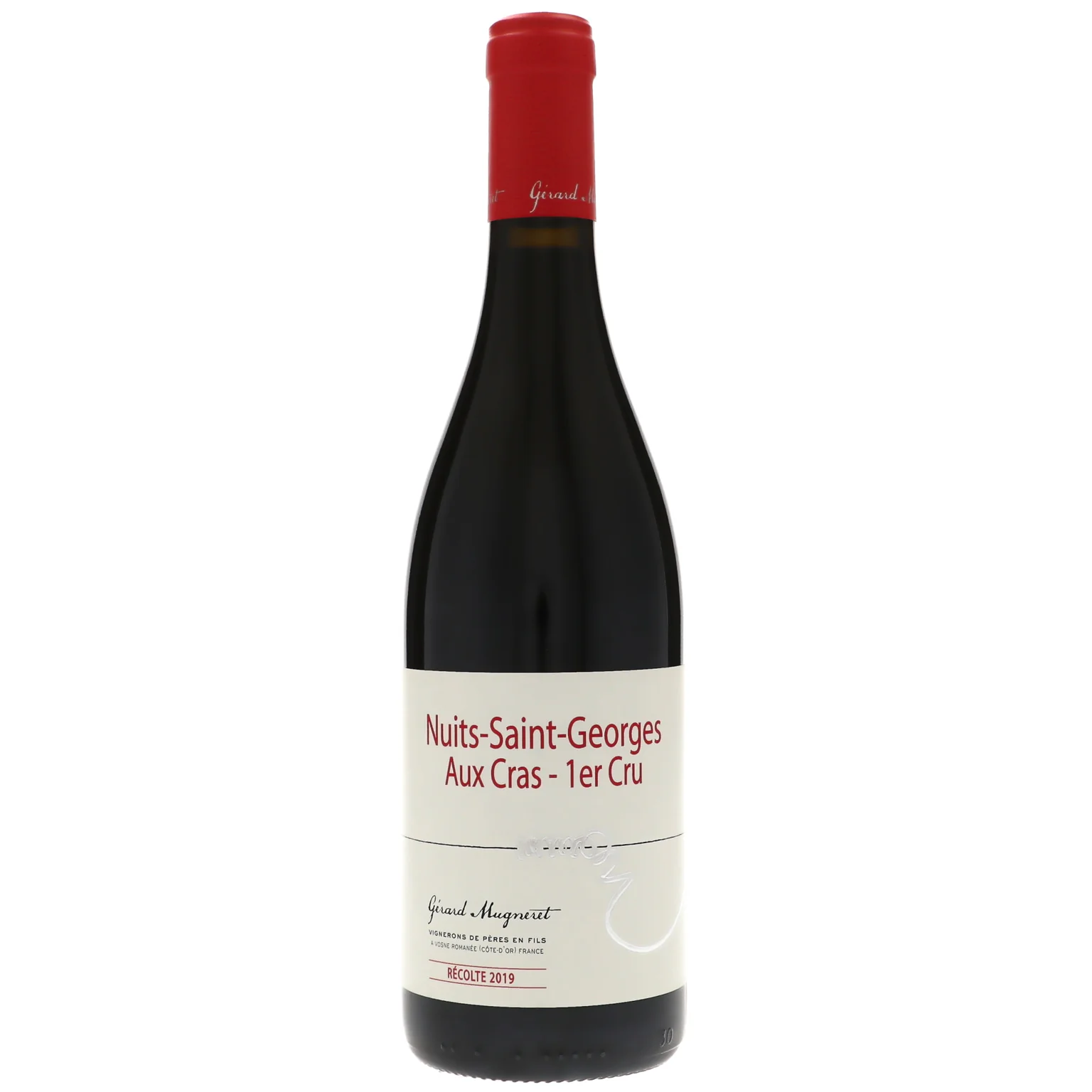 2019 Gerard Mugneret, Nuits-Saint-Georges Premier Cru, Aux Cras