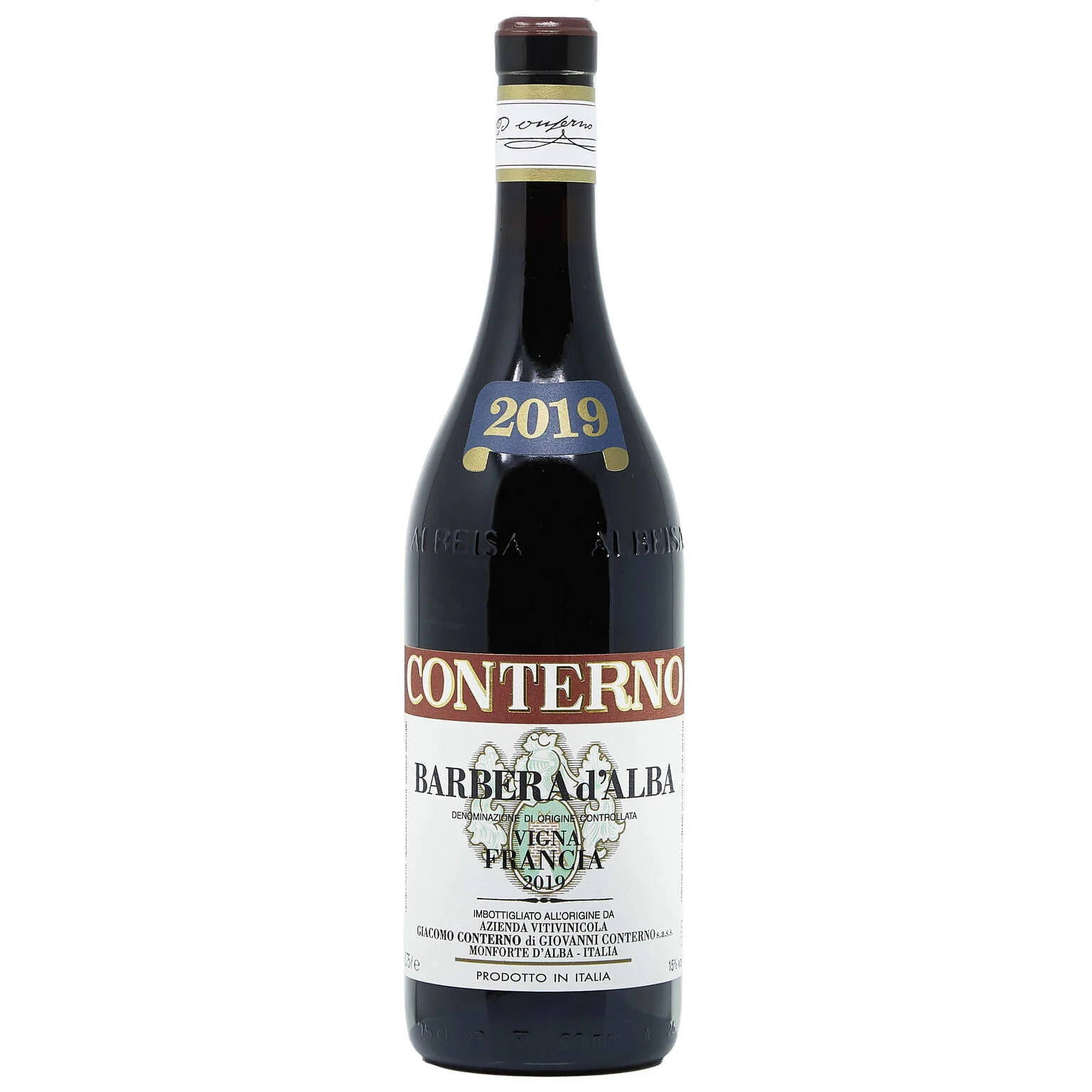 2019 Giacomo Conterno, Barbera d'Alba, Francia