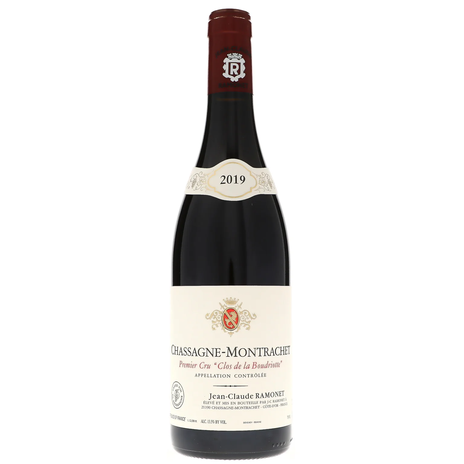 2019 Jean-Claude Ramonet, Chassagne-Montrachet Premier Cru, Clos de la Boudriotte Rouge