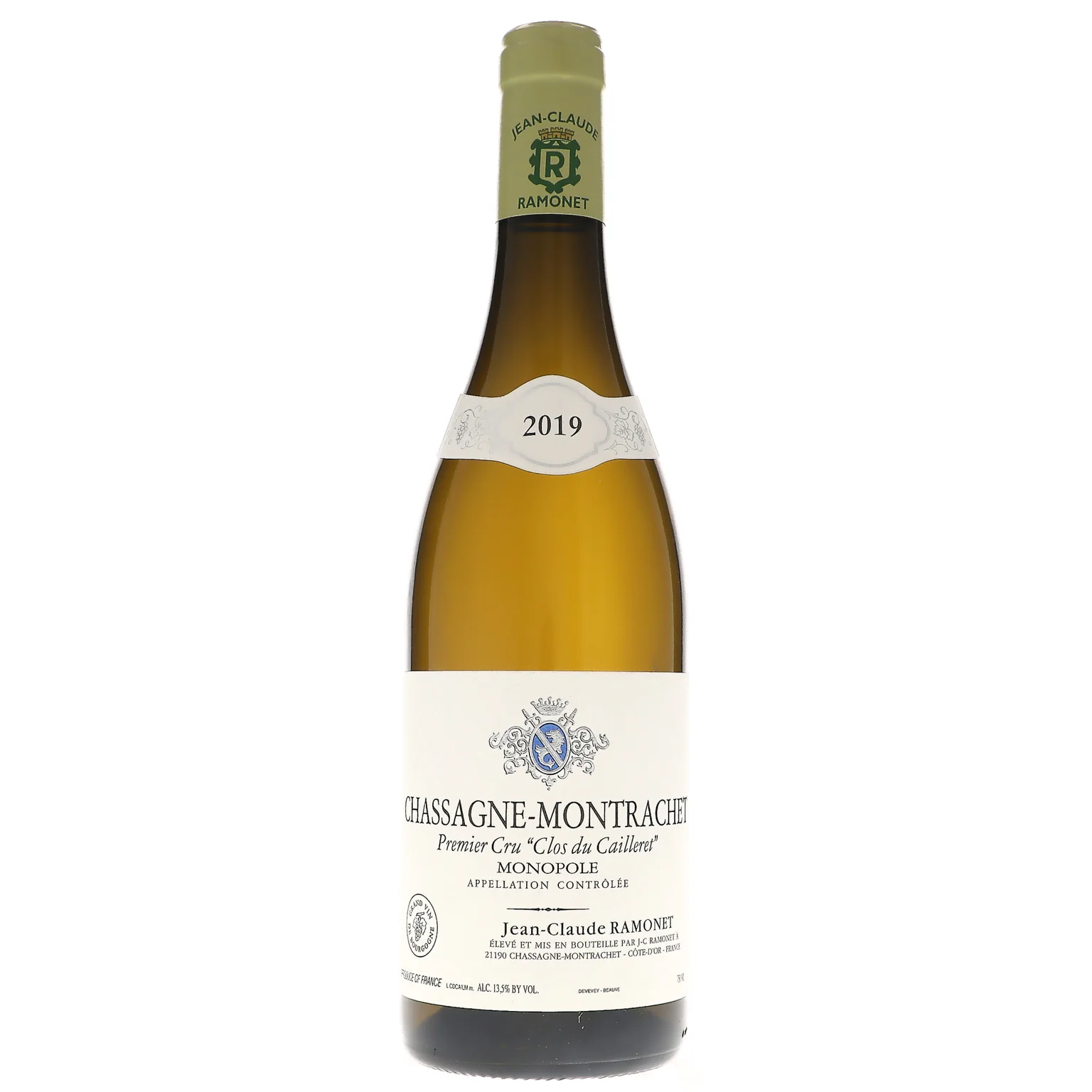 2019 Jean-Claude Ramonet, Chassagne-Montrachet Premier Cru, Clos du Cailleret
