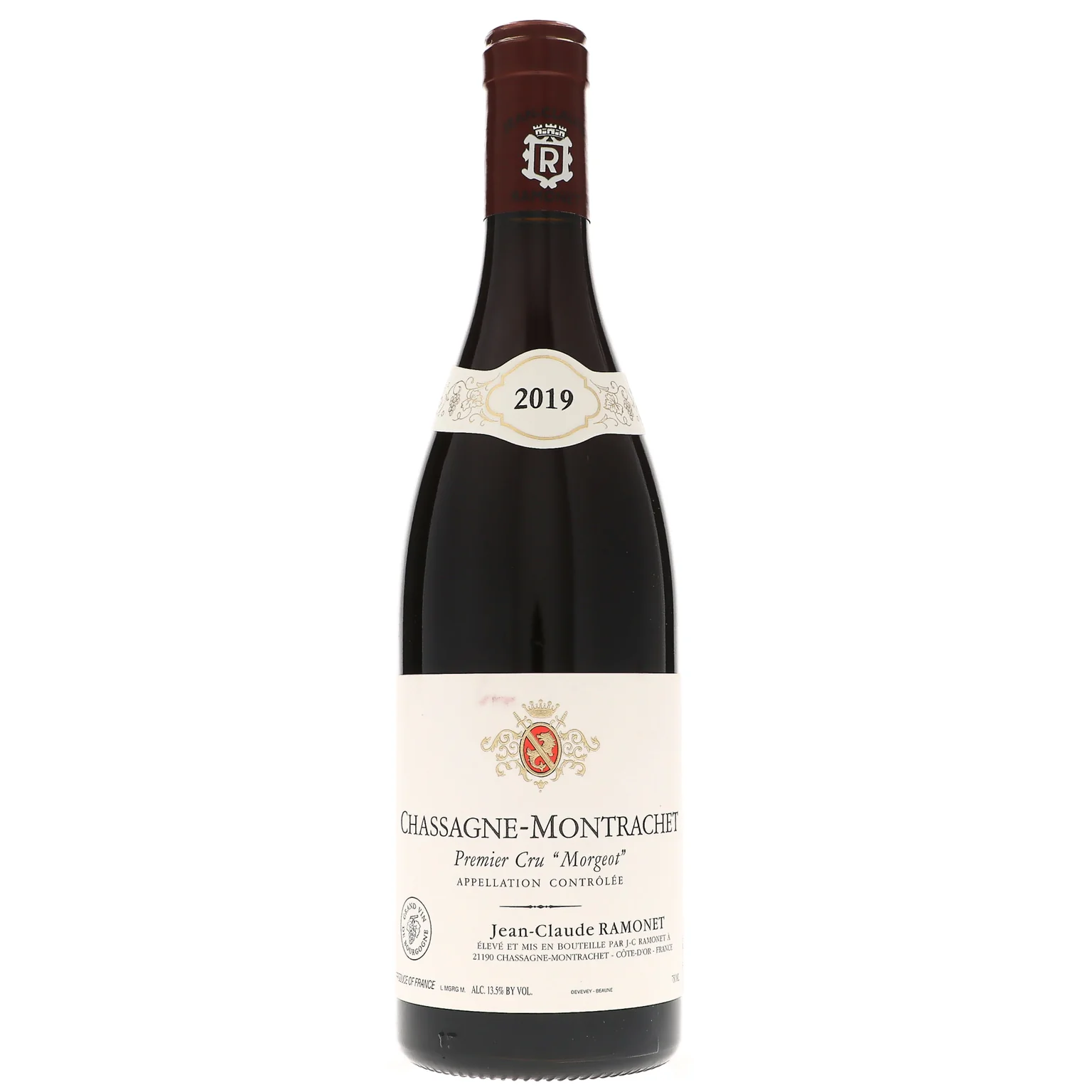 2019 Jean-Claude Ramonet, Chassagne-Montrachet Premier Cru, Morgeot Rouge