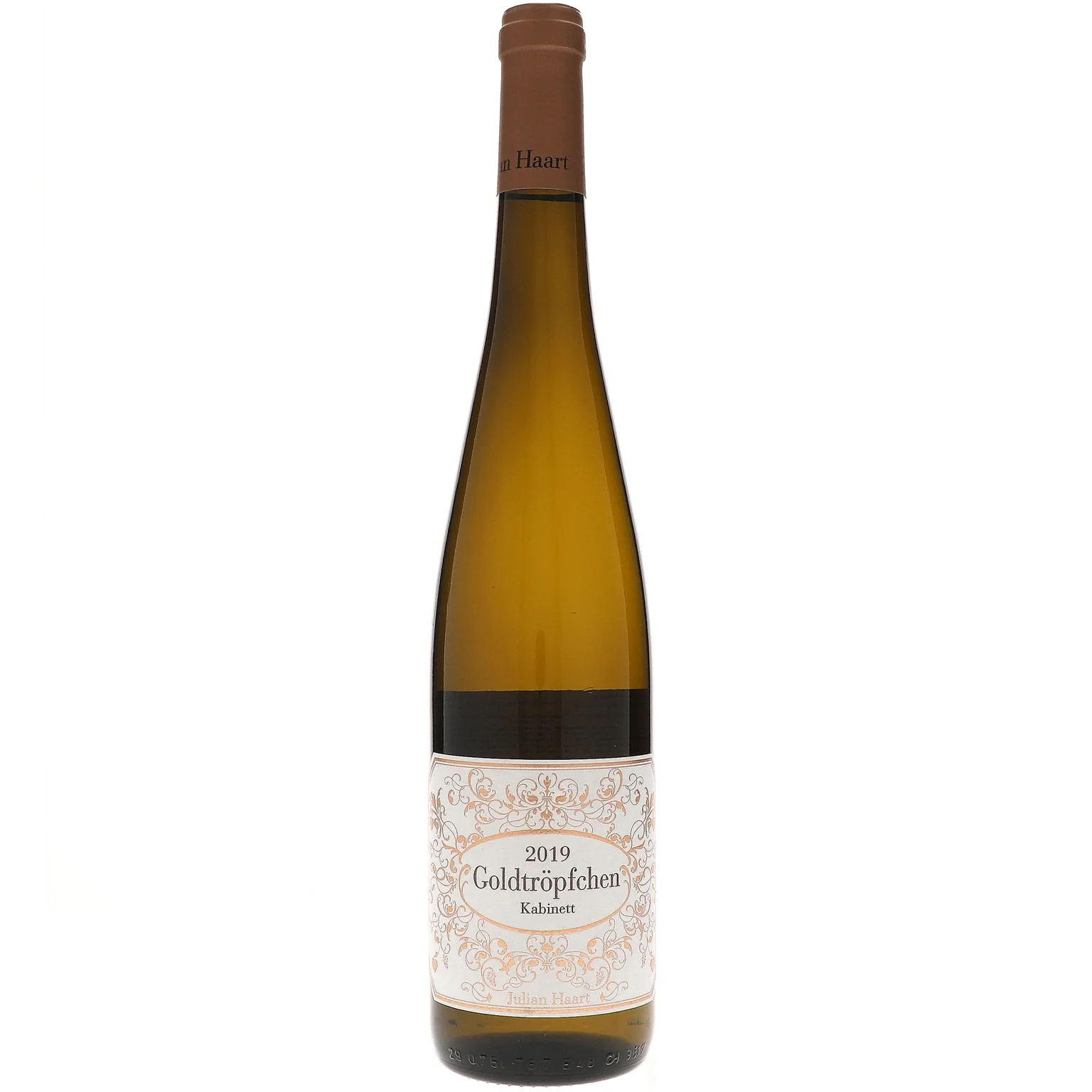 2019 Julian Haart, Piesporter Goldtropfchen Riesling Kabinett Alte Reben, Mosel  (White Label)