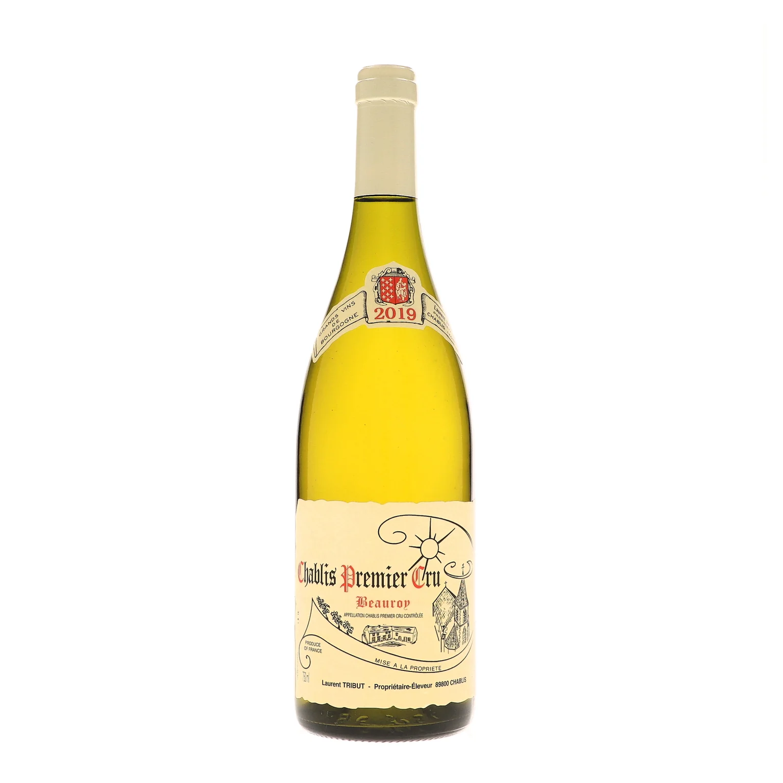2019 Laurent Tribut, Chablis Premier Cru, Beauroy