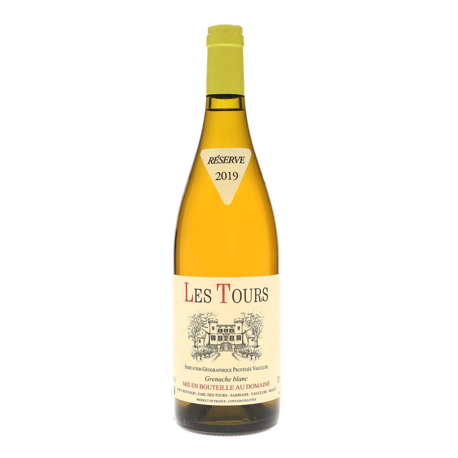 2019 Les Tours, Grenache Blanc
