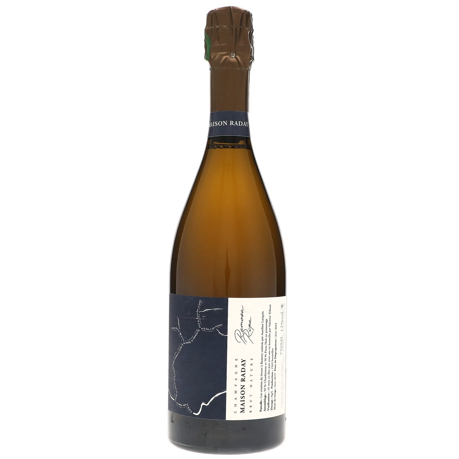 NV Maison Raday, Ramosa Ripa Brut Nature, Champagne {2018 Base}