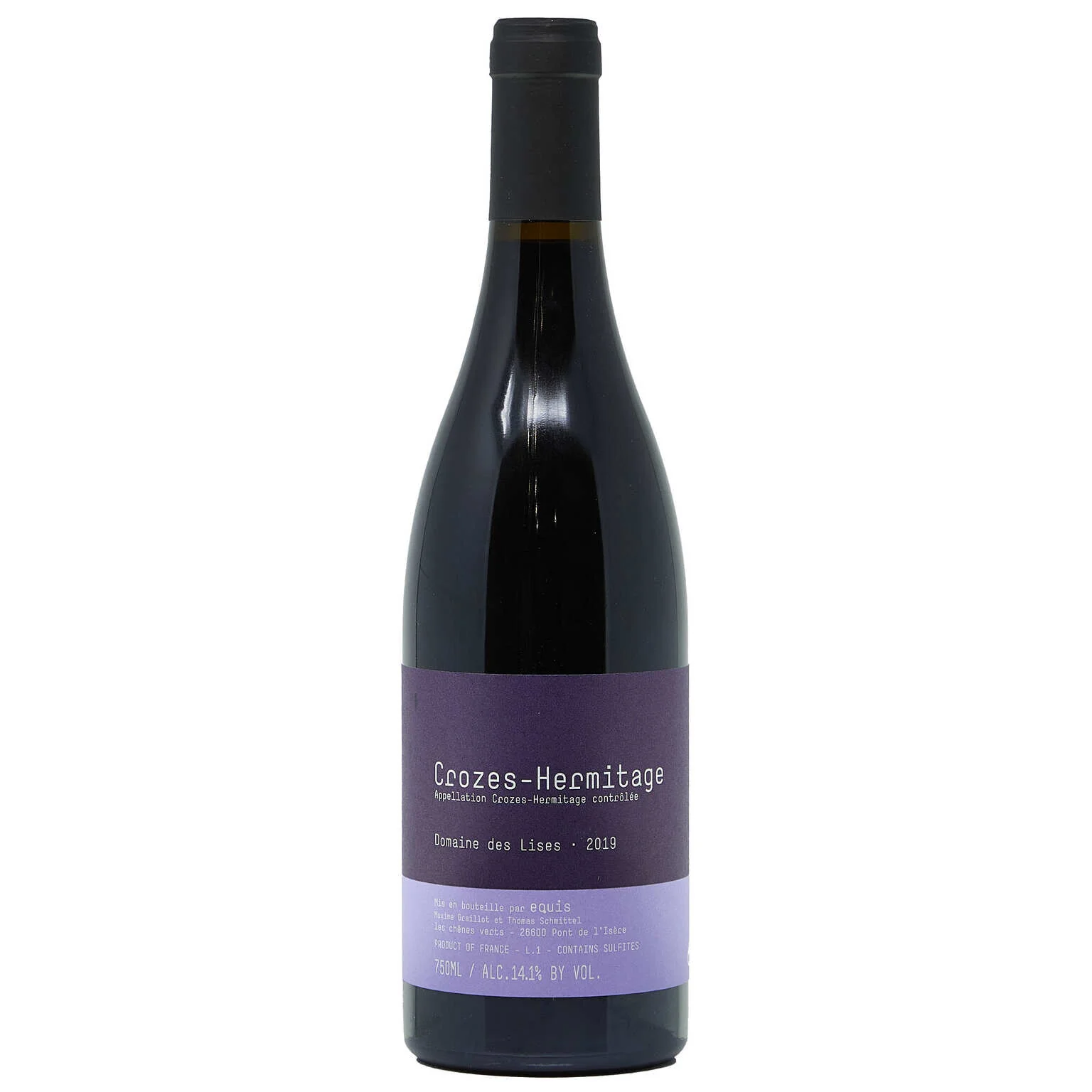 2019 Maxime Graillot, Crozes-Hermitage, Equis Domaine Des Lises Rouge