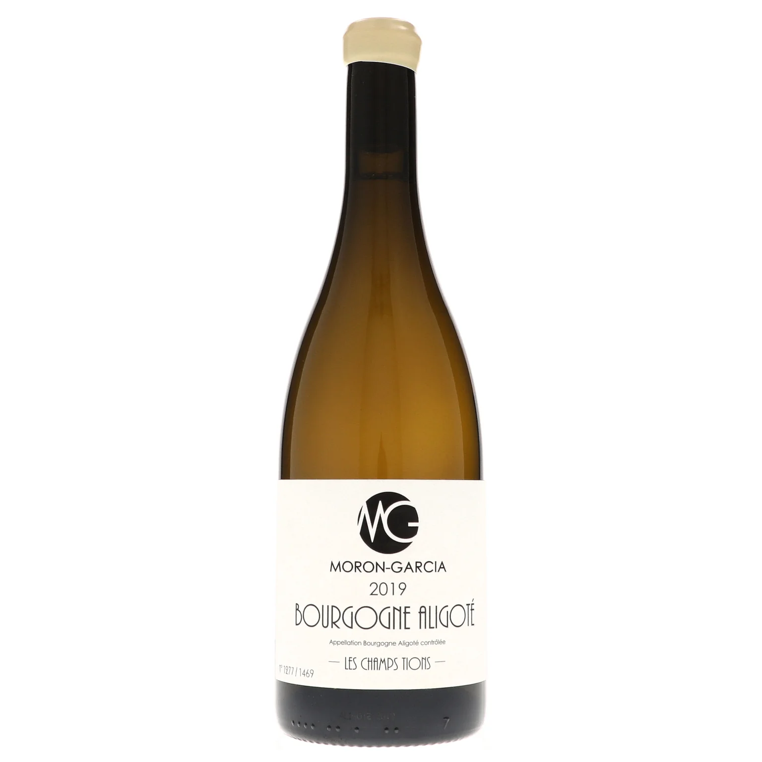 2019 Moron-Garcia, Bourgogne Aligote, Les Champs Tions